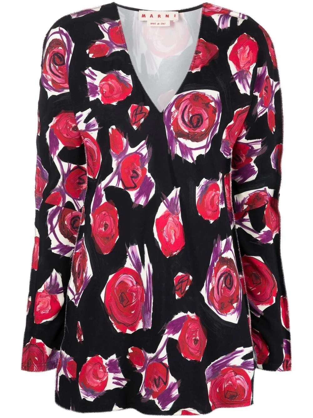 rose print top - 1