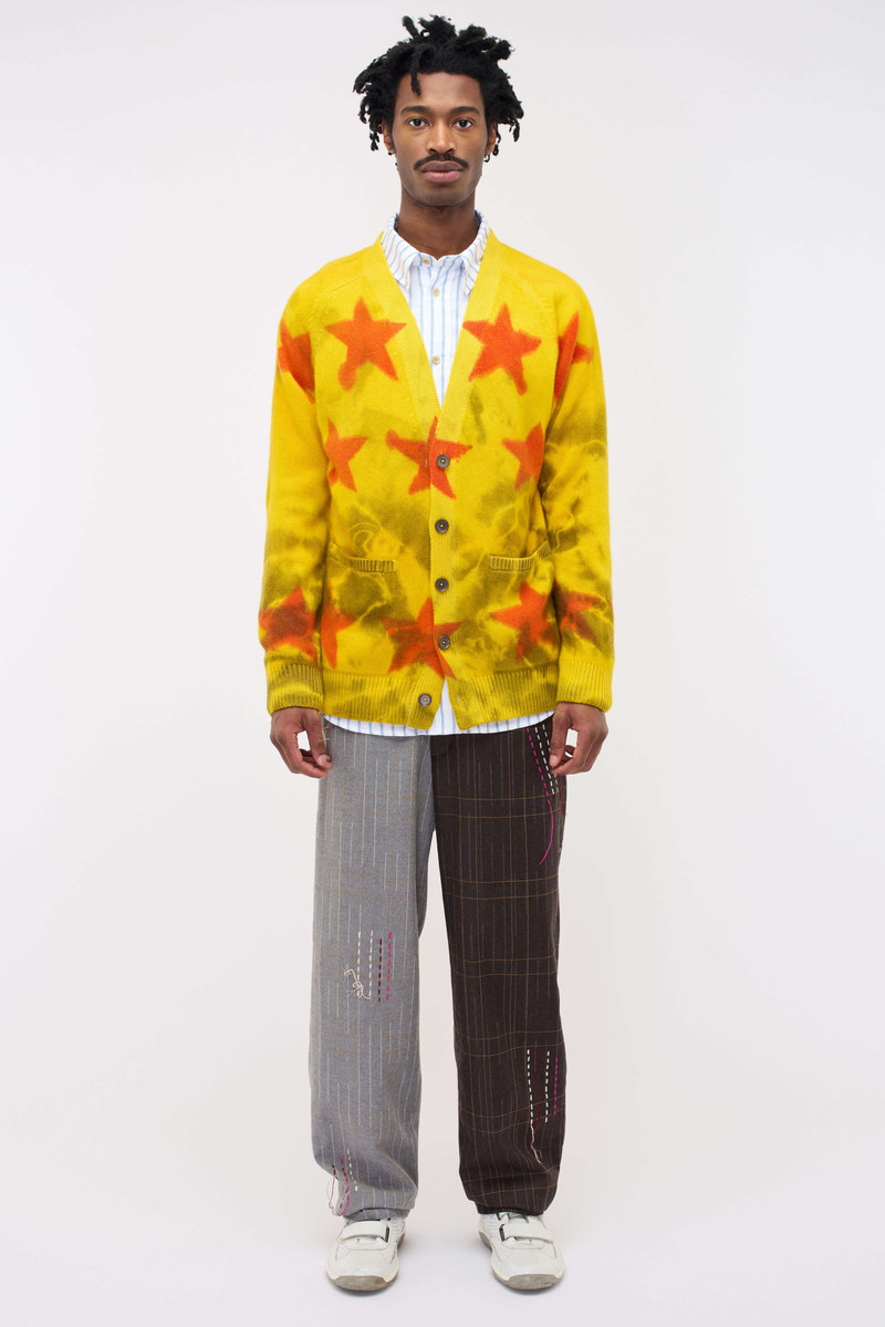 STAR SPRAYED CARDIGAN 3