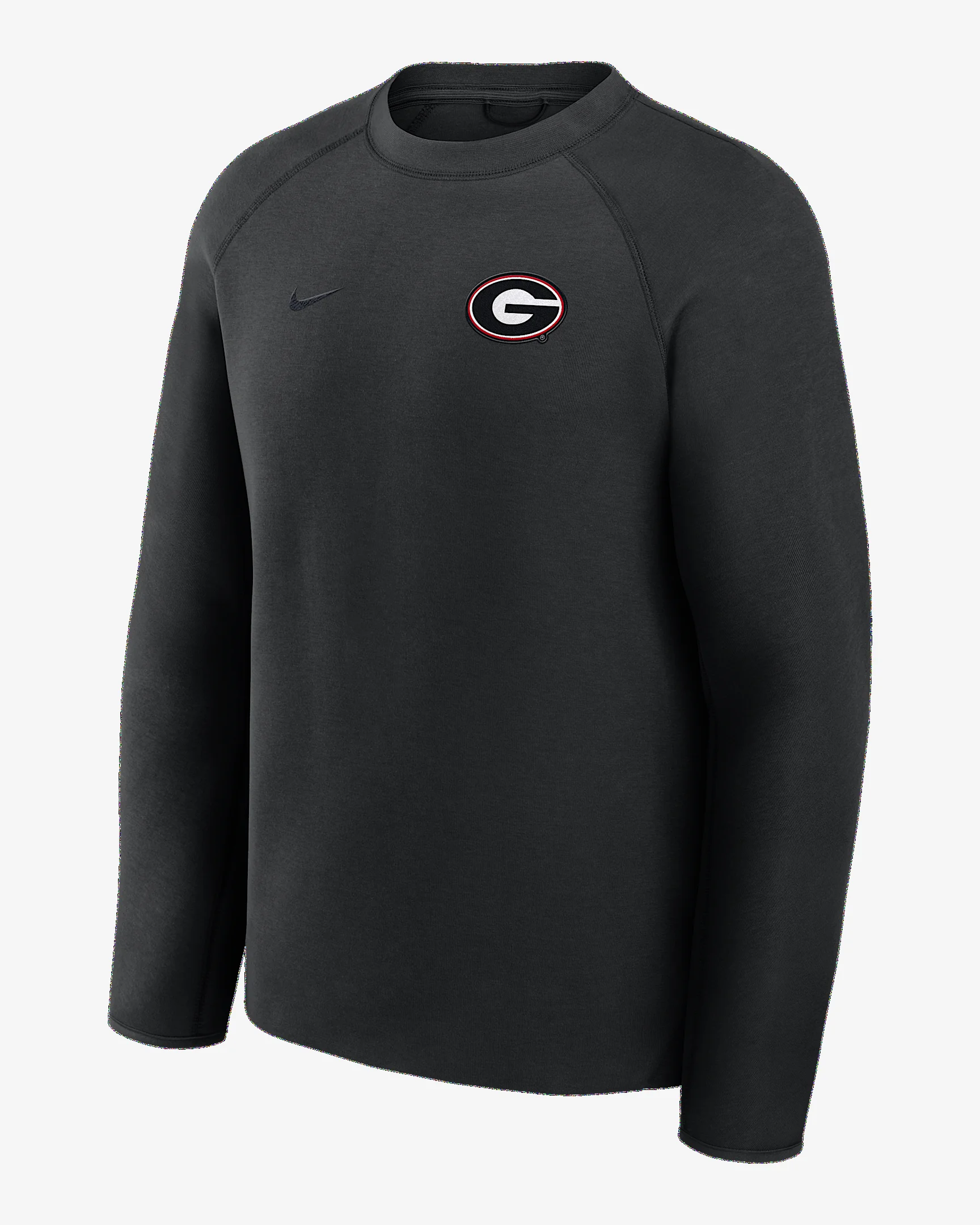Georgia Tech Fleece Men's Nike College Pullover Crew - 1