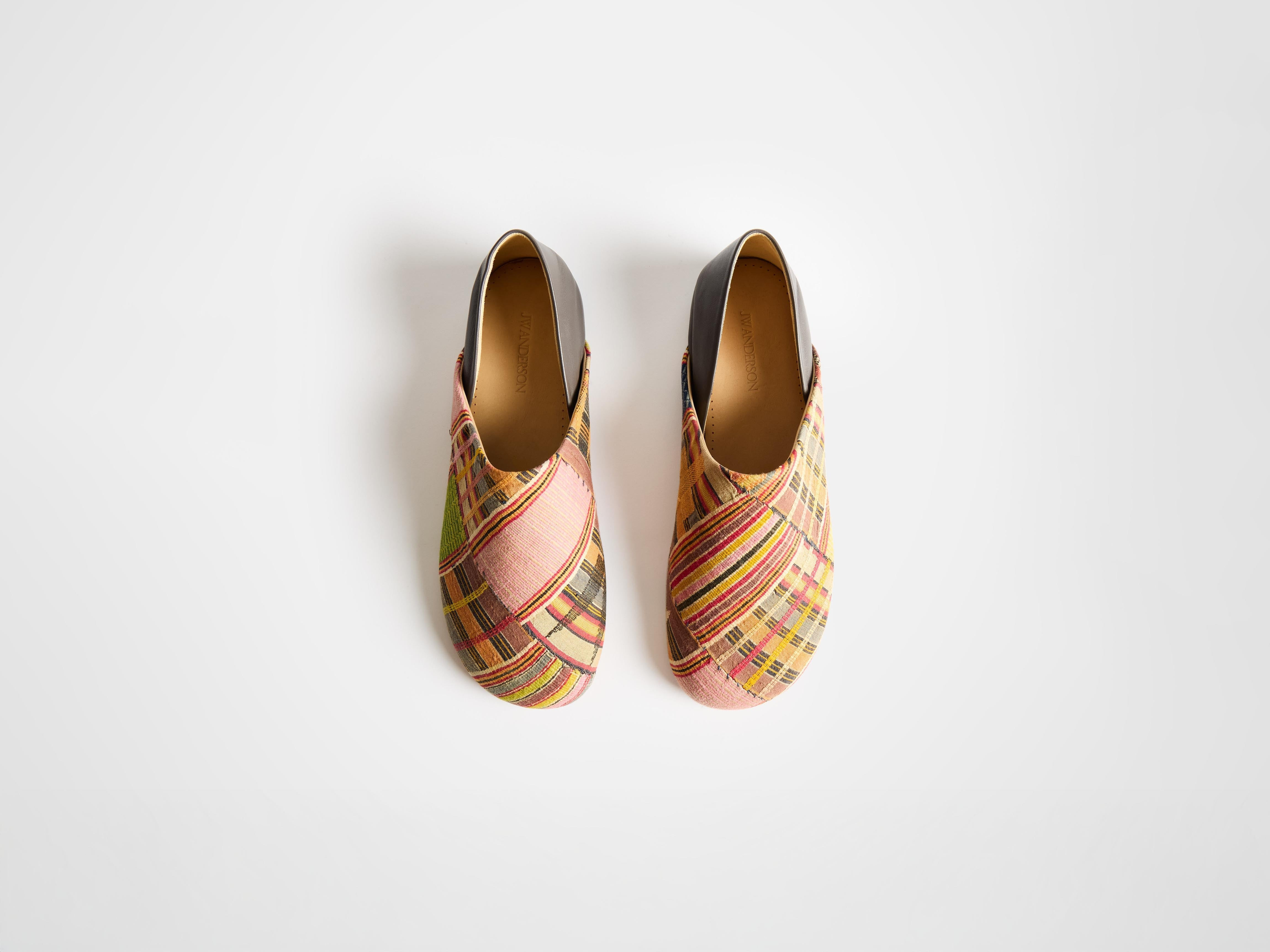 MENS SLIPPER MULES IN MULTI - 4
