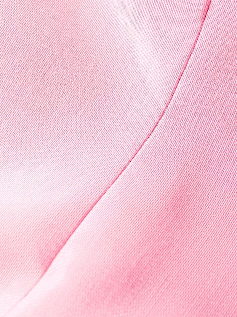 사각형 목 미니 드레스 7