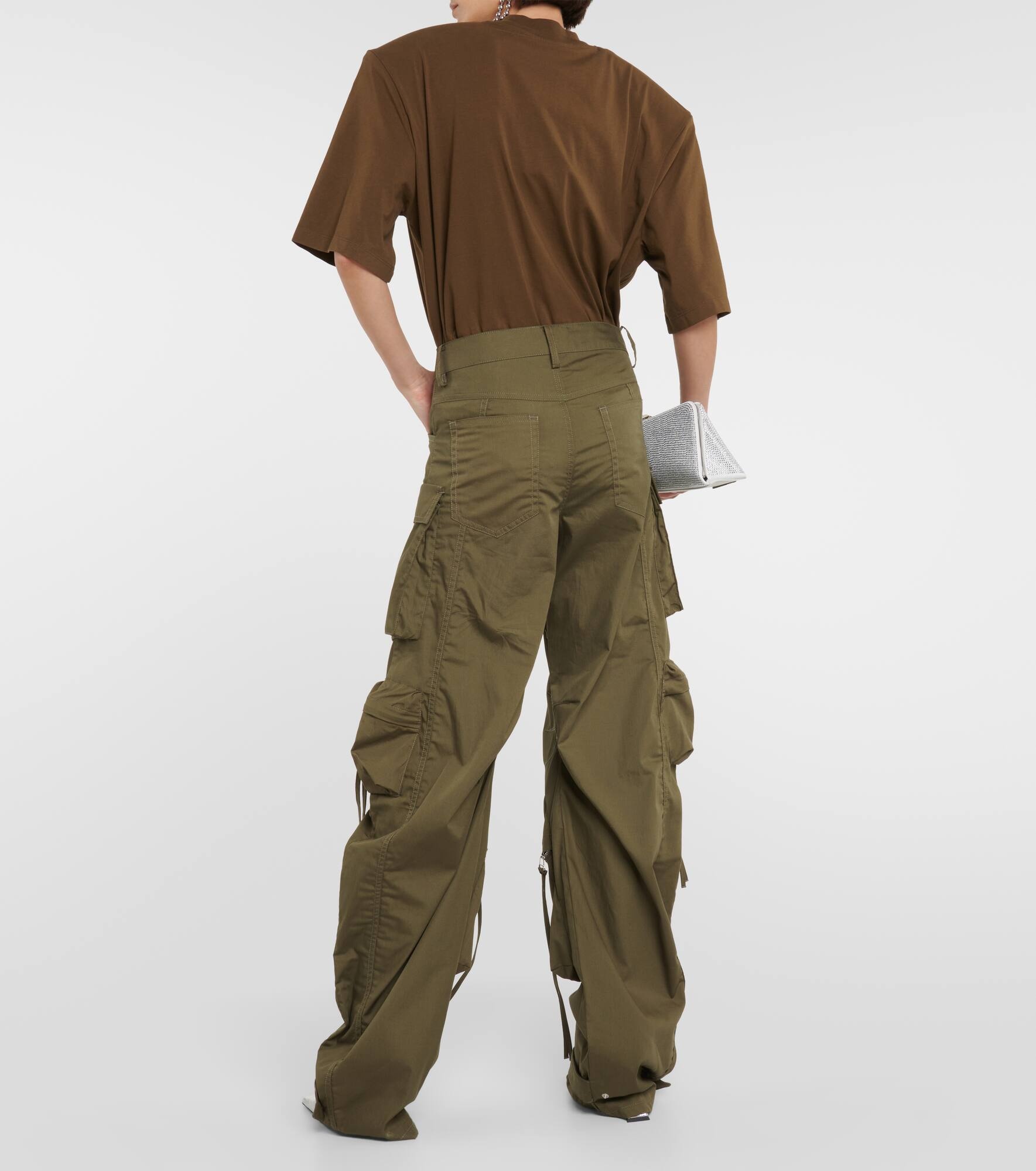 Fern cotton poplin cargo pants - 3