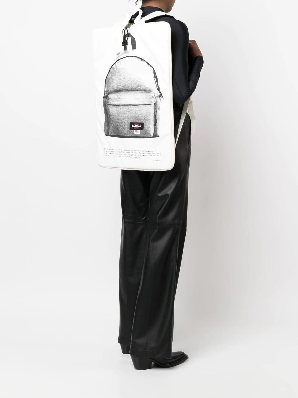 x Eastpak Poster graphic-print backpack - 2