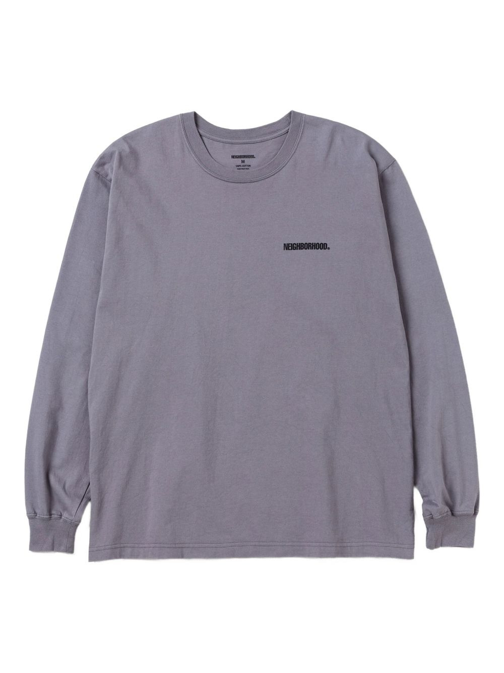 long-sleeve cotton T-shirt - 1