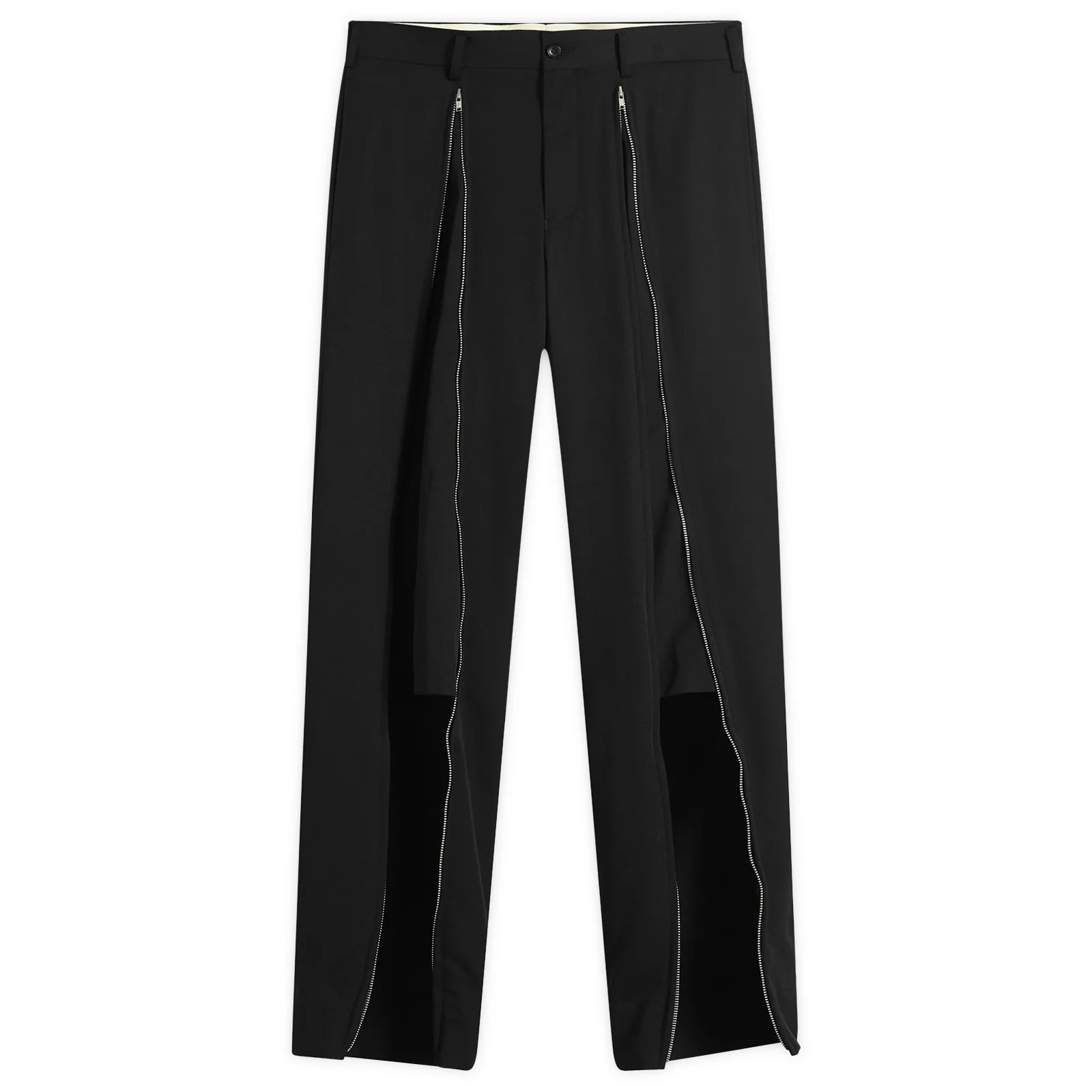 Comme des Garçons Homme Plus Wool Gabardine Trousers - 1