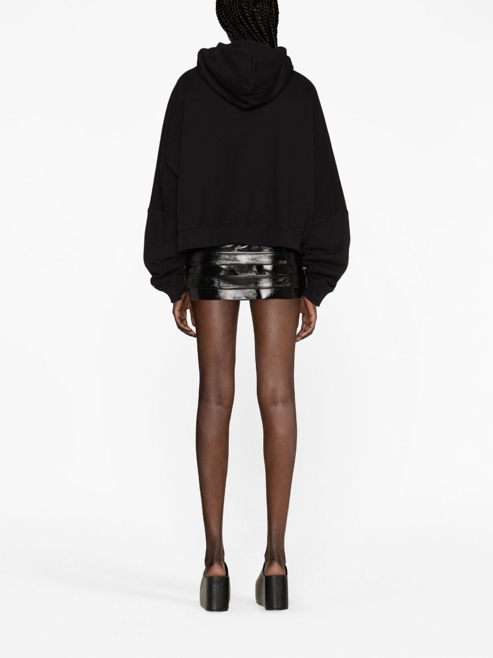 Darlin' logo-print cotton hodie - 3