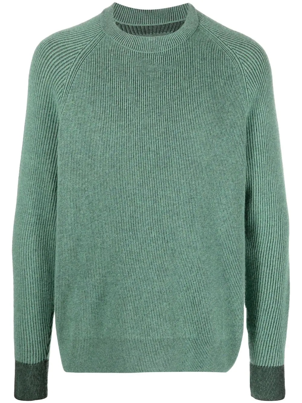 round-neck knit jumper - 1