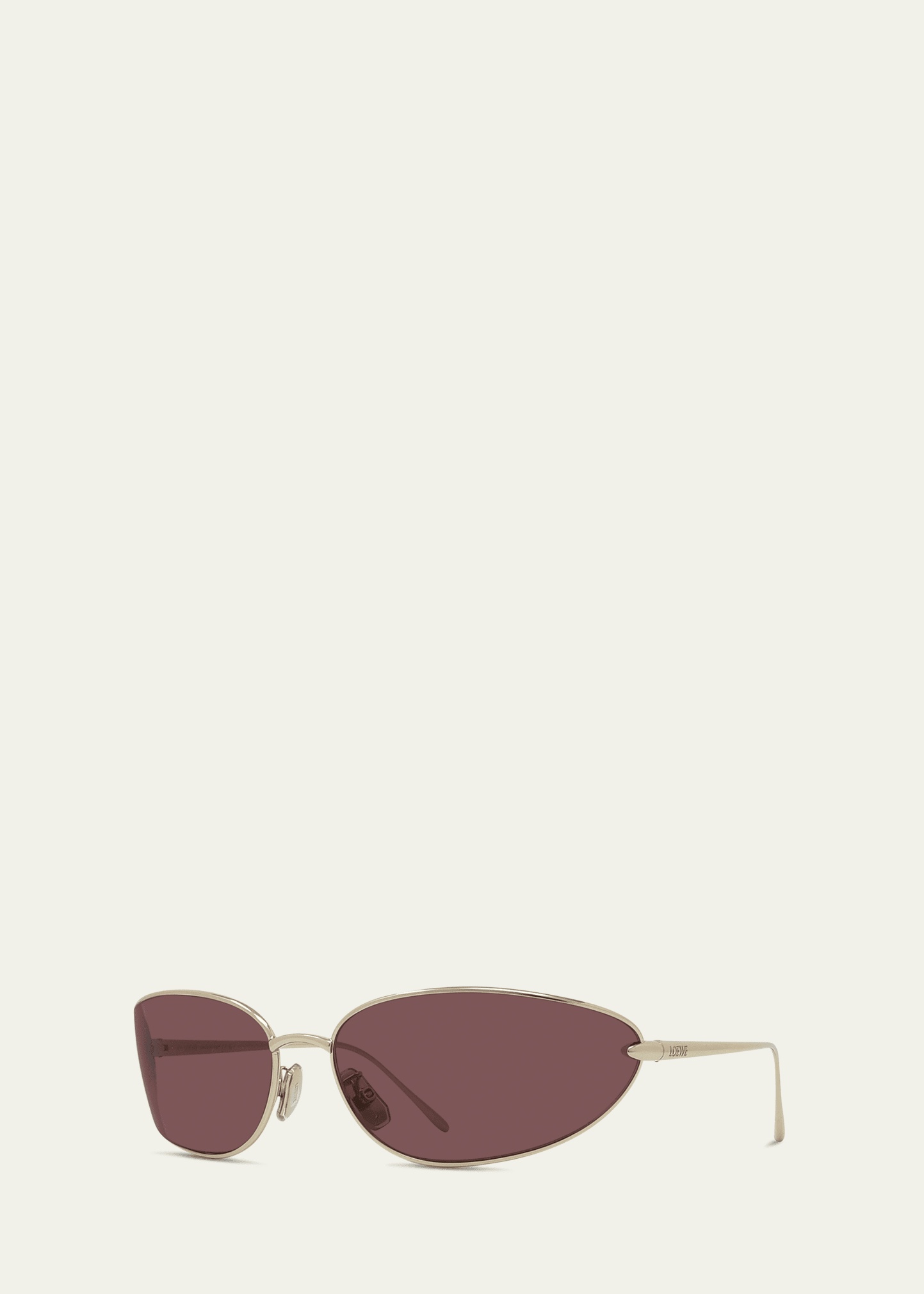 Signature Wrap Around Metal Sunglasses - 2