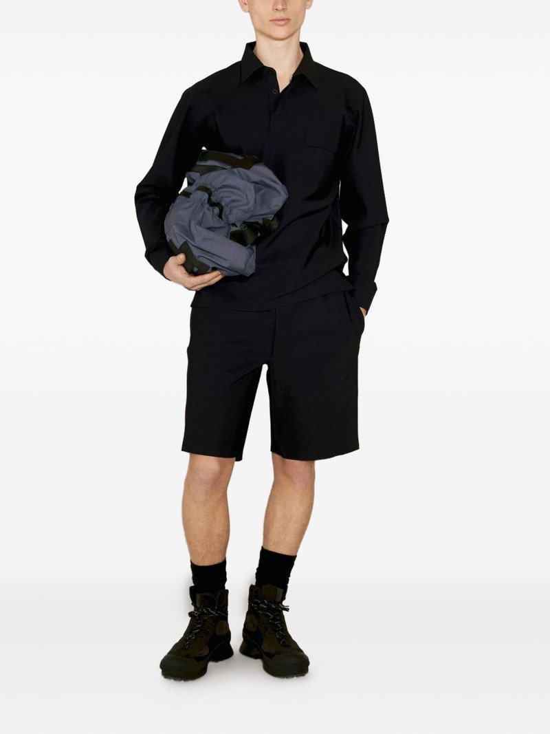 GR10K elastic-waistband shorts outlook