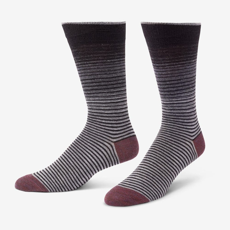 Fade Stripe Dress Socks 1