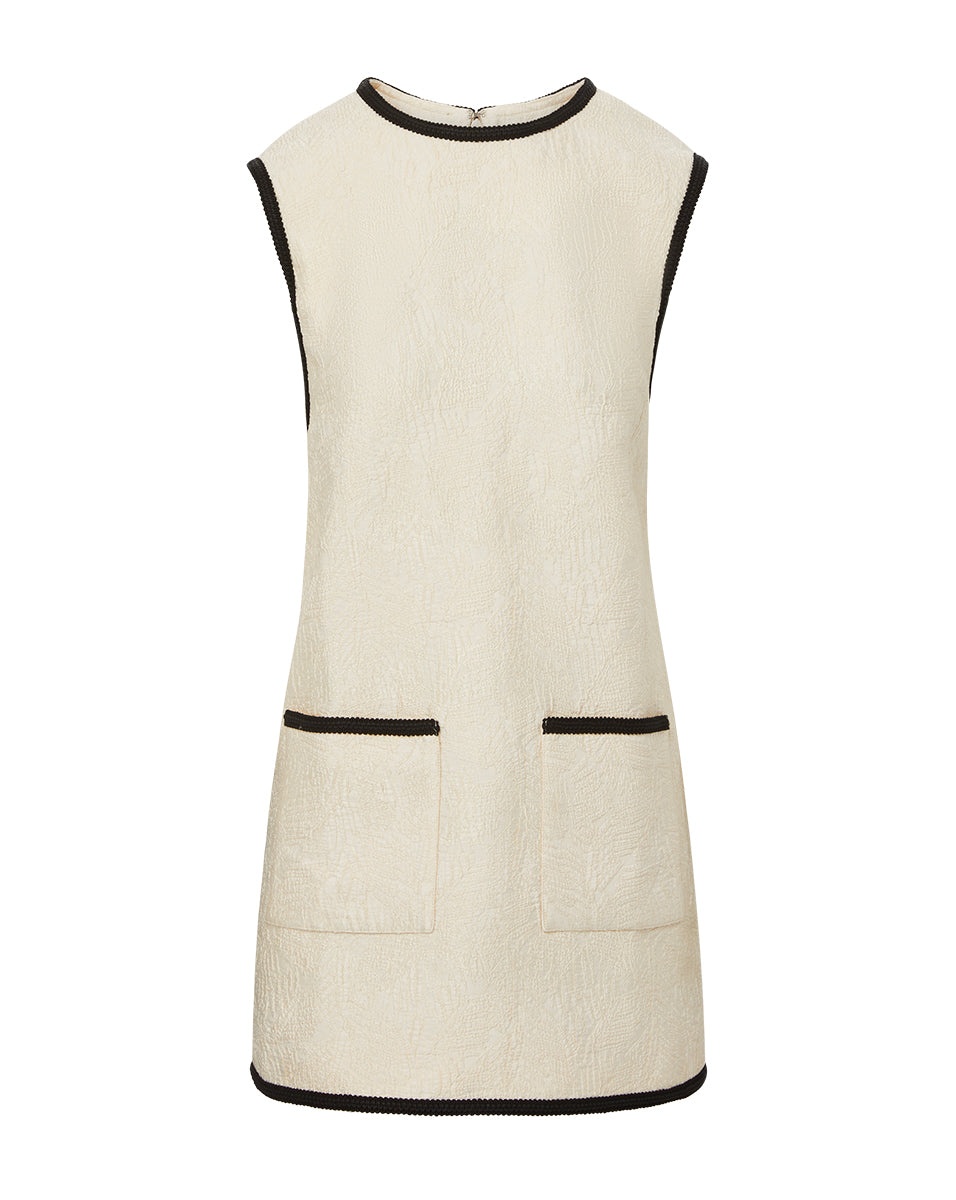 RAVENA JACQUARD DRESS - 1