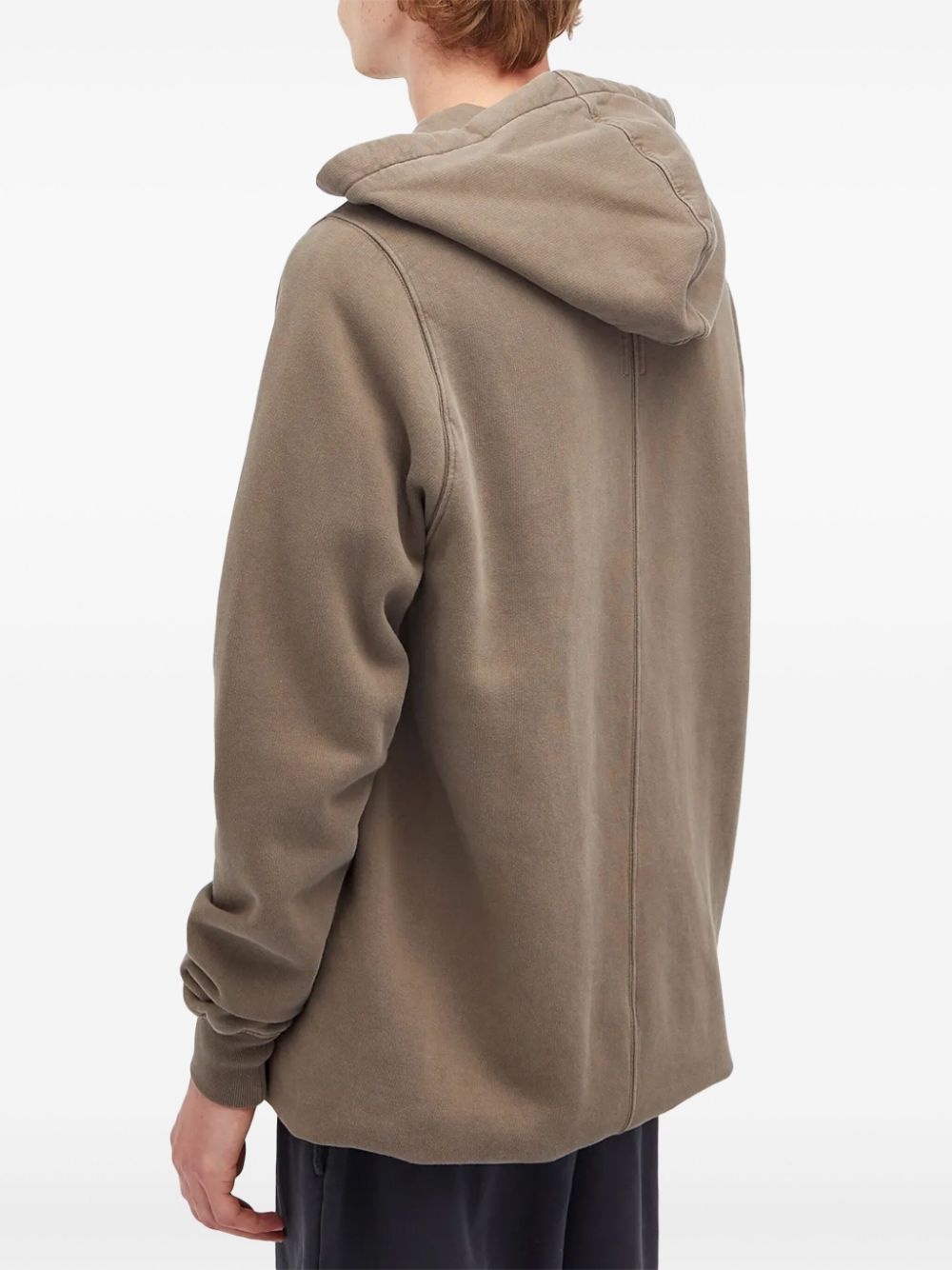 logo-embroidered hoodie - 3