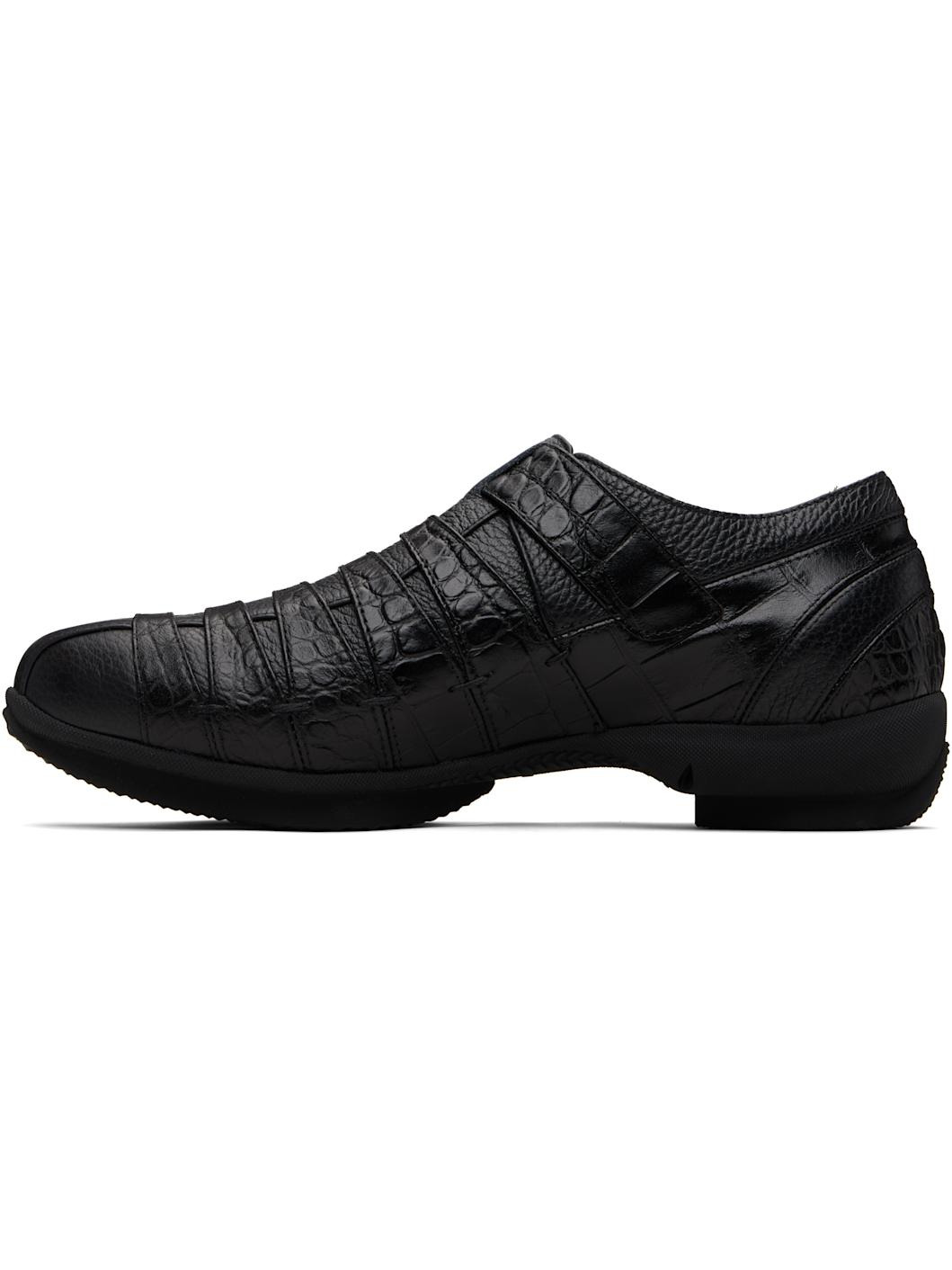 Black Kormos Fisherman Loafers - 3