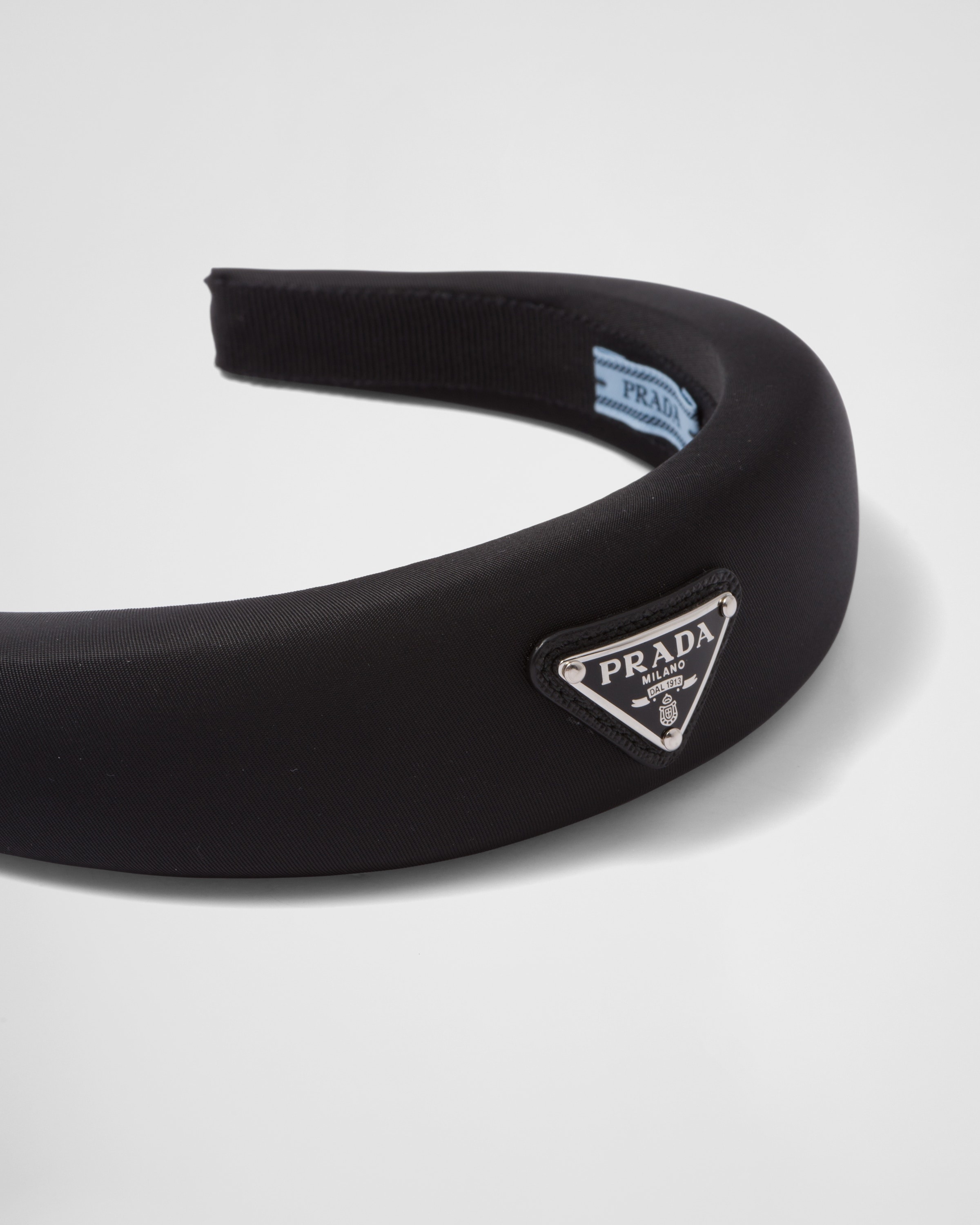 キャップ PRADA Printed Twill Headband Prada Re-Nylon headband | REVERSIBLE