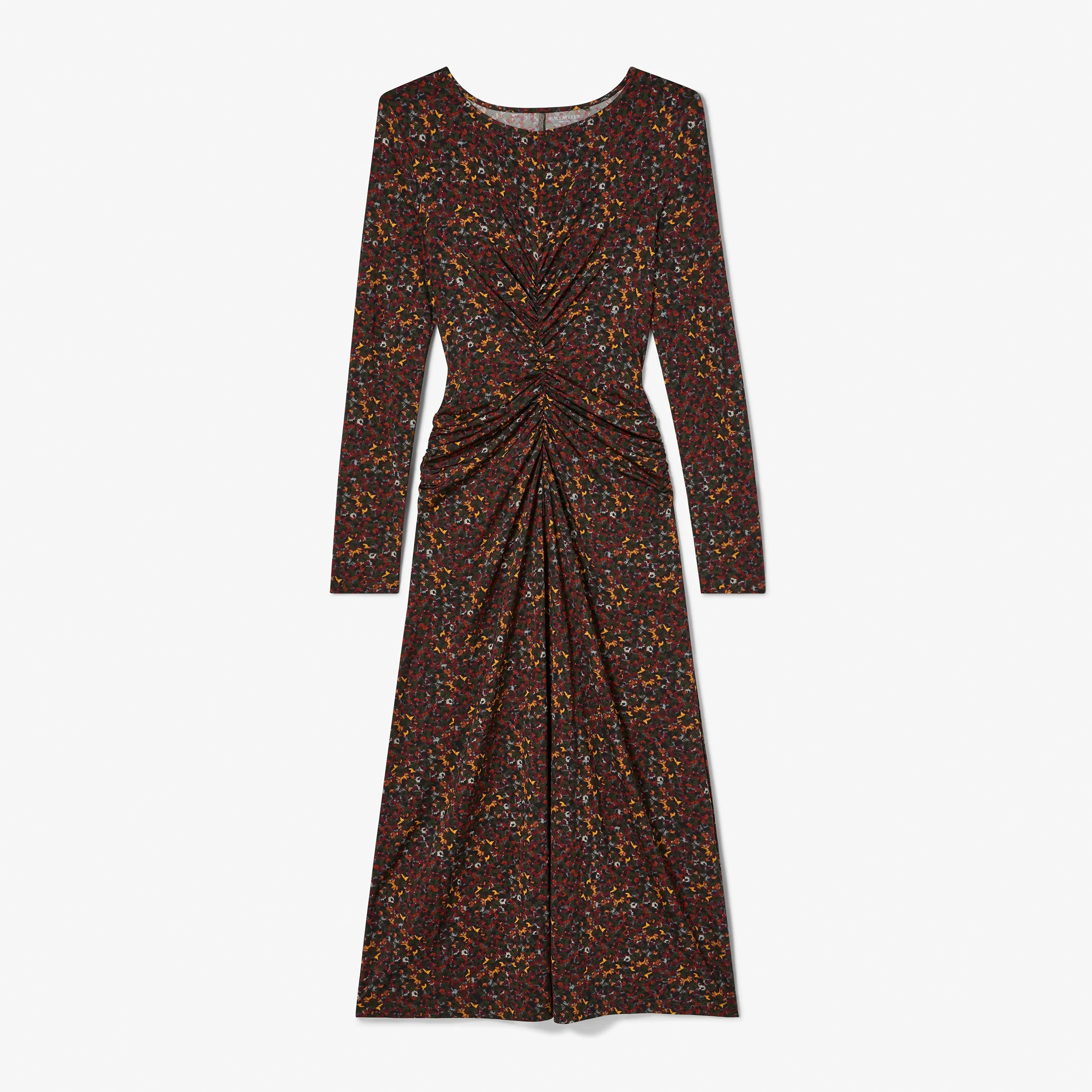 Johnna Ruched Dress - Printed Jersey - 1