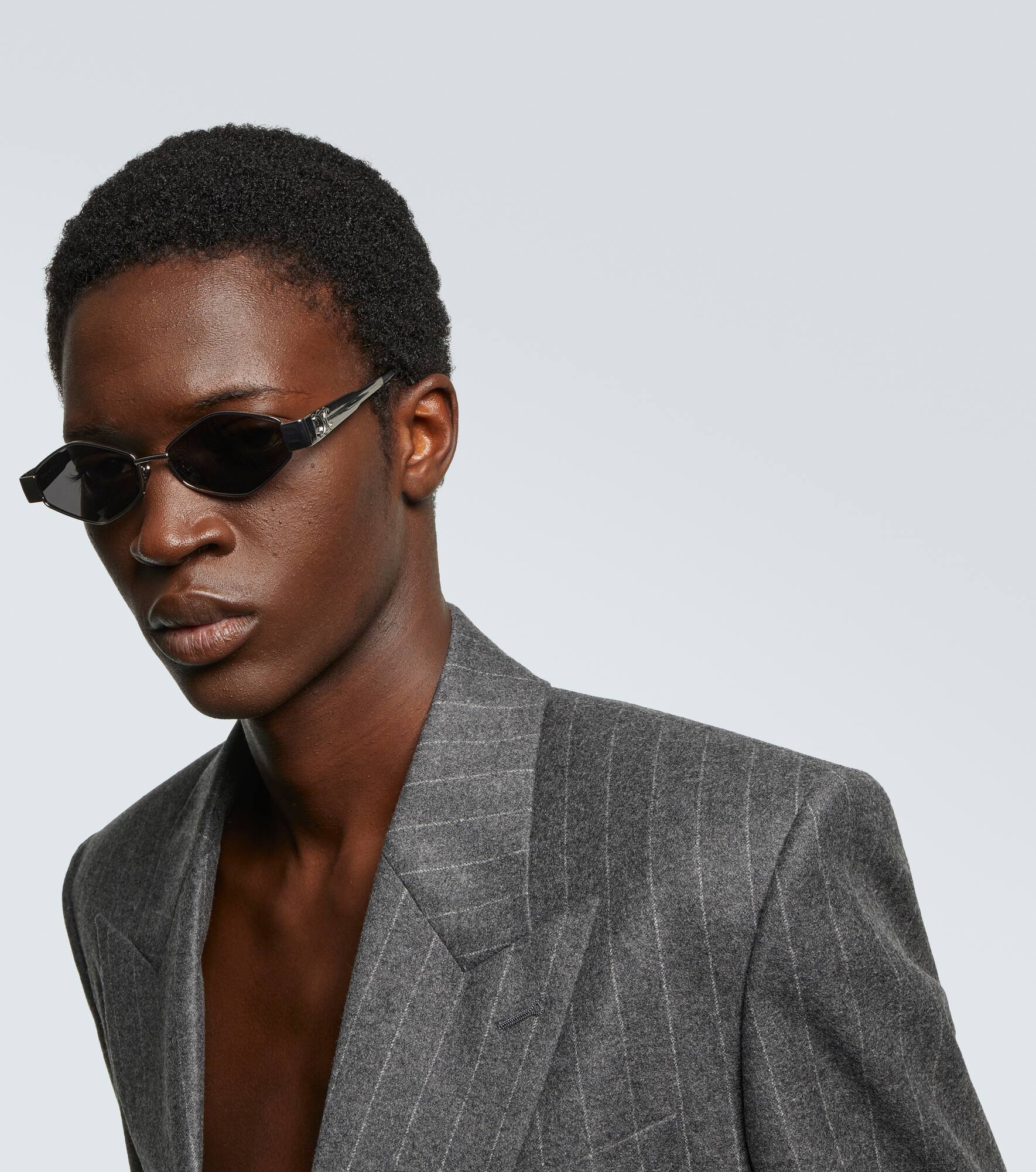 Triomphe Metal 02 hexagonal sunglasses - 3