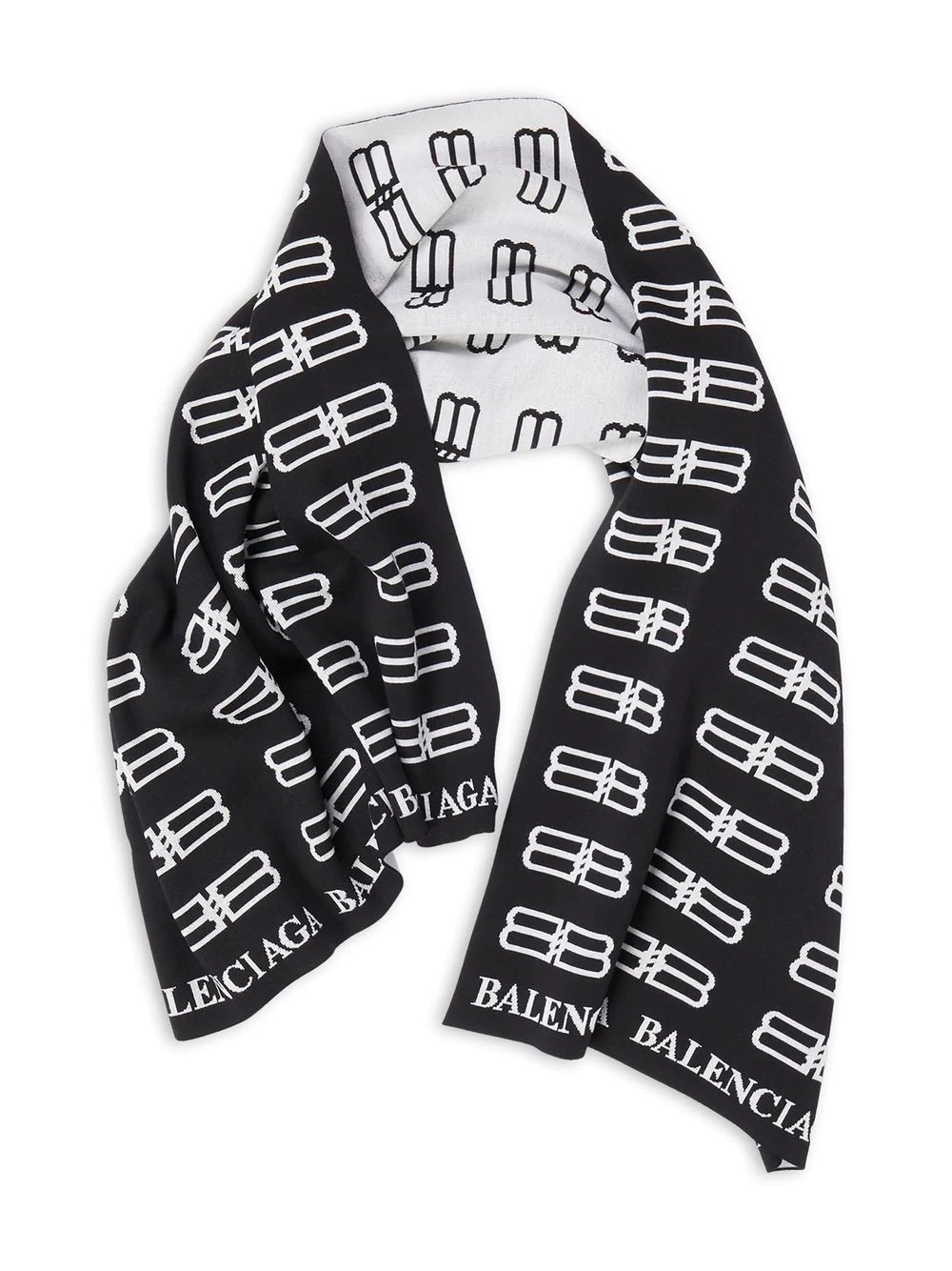 all-over logo-print scarf - 3