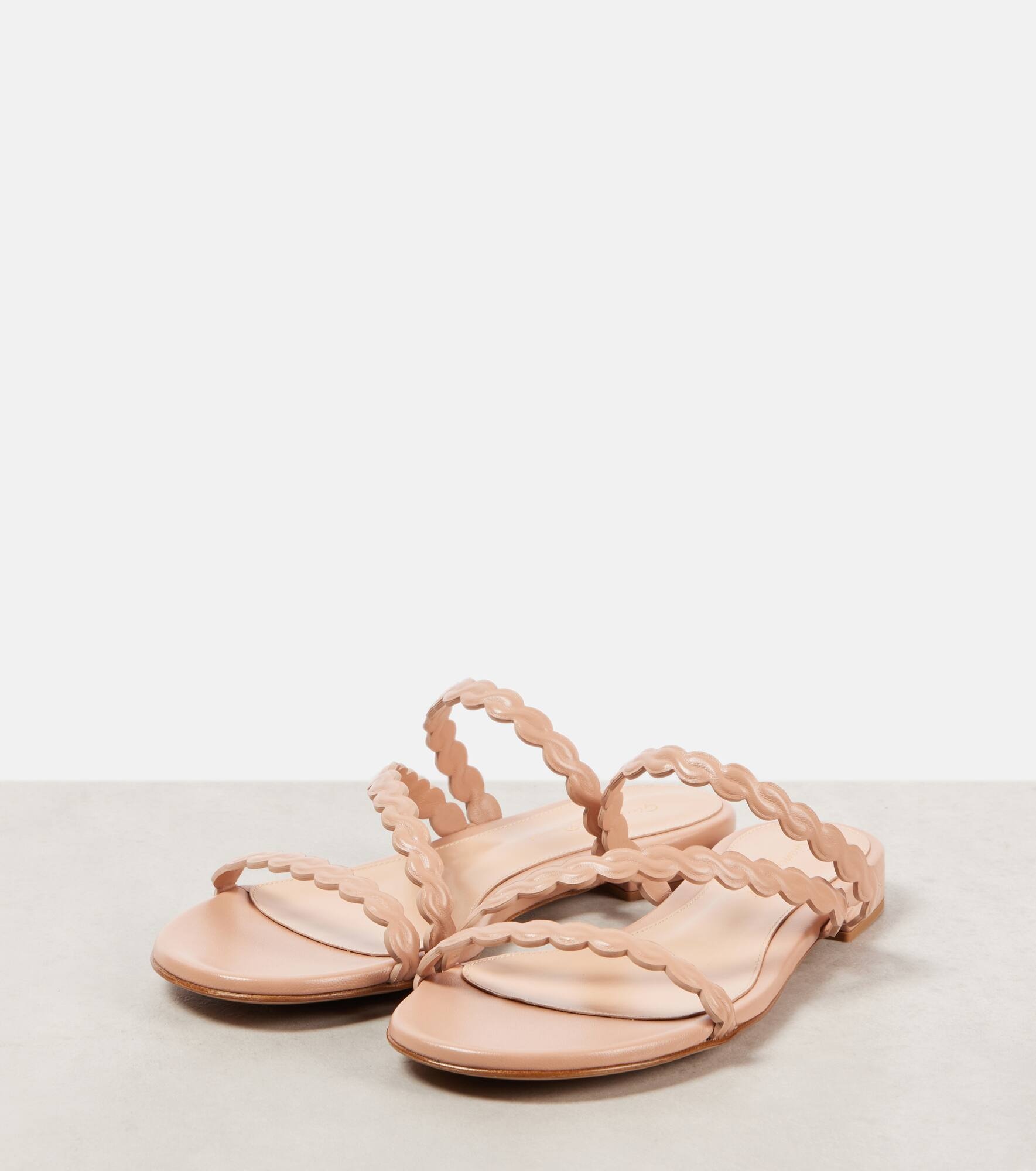 Leather sandals - 4
