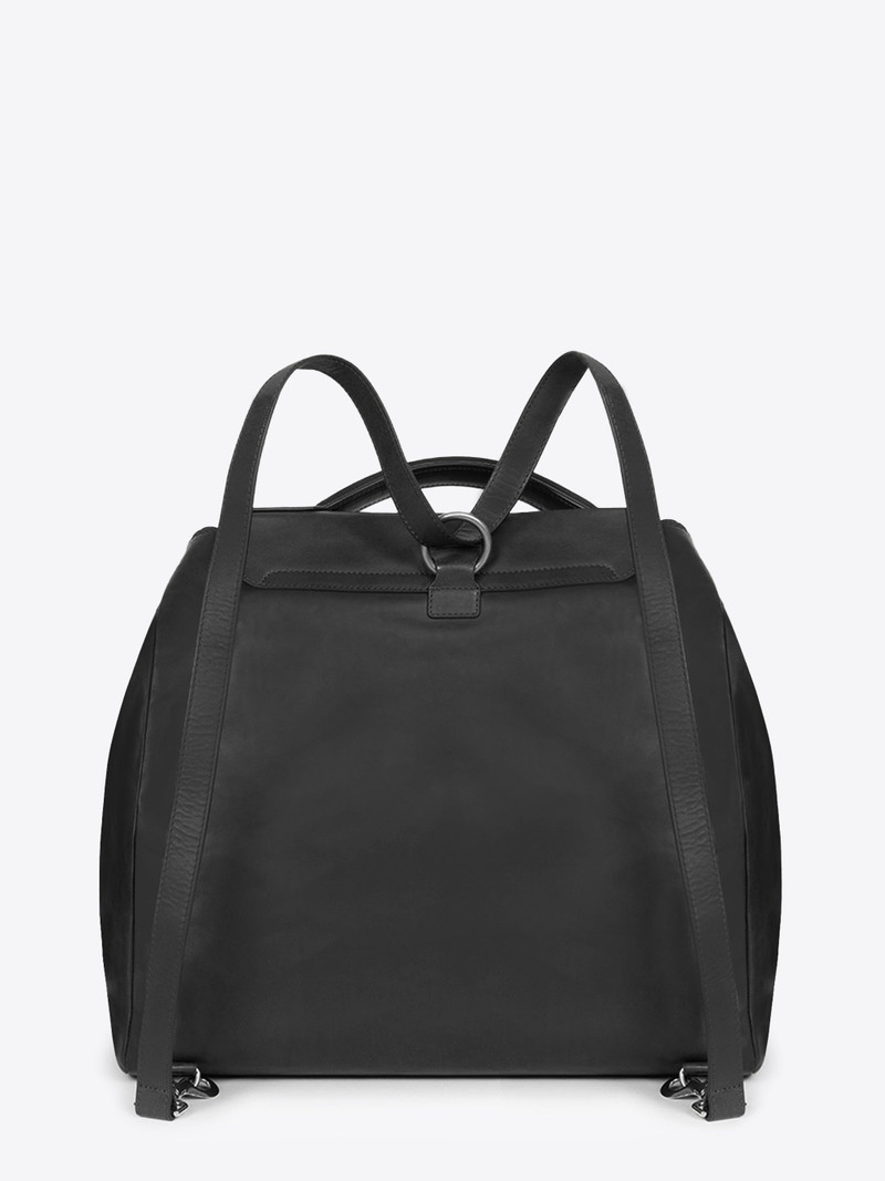 LEATHER TOP HANDLE BAG 4