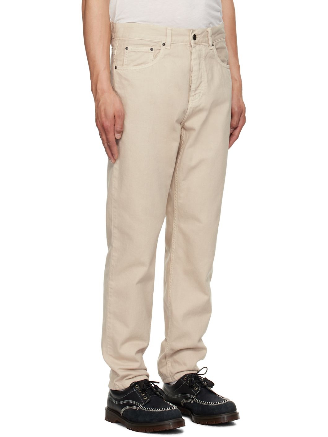 Beige Newel Trousers - 2