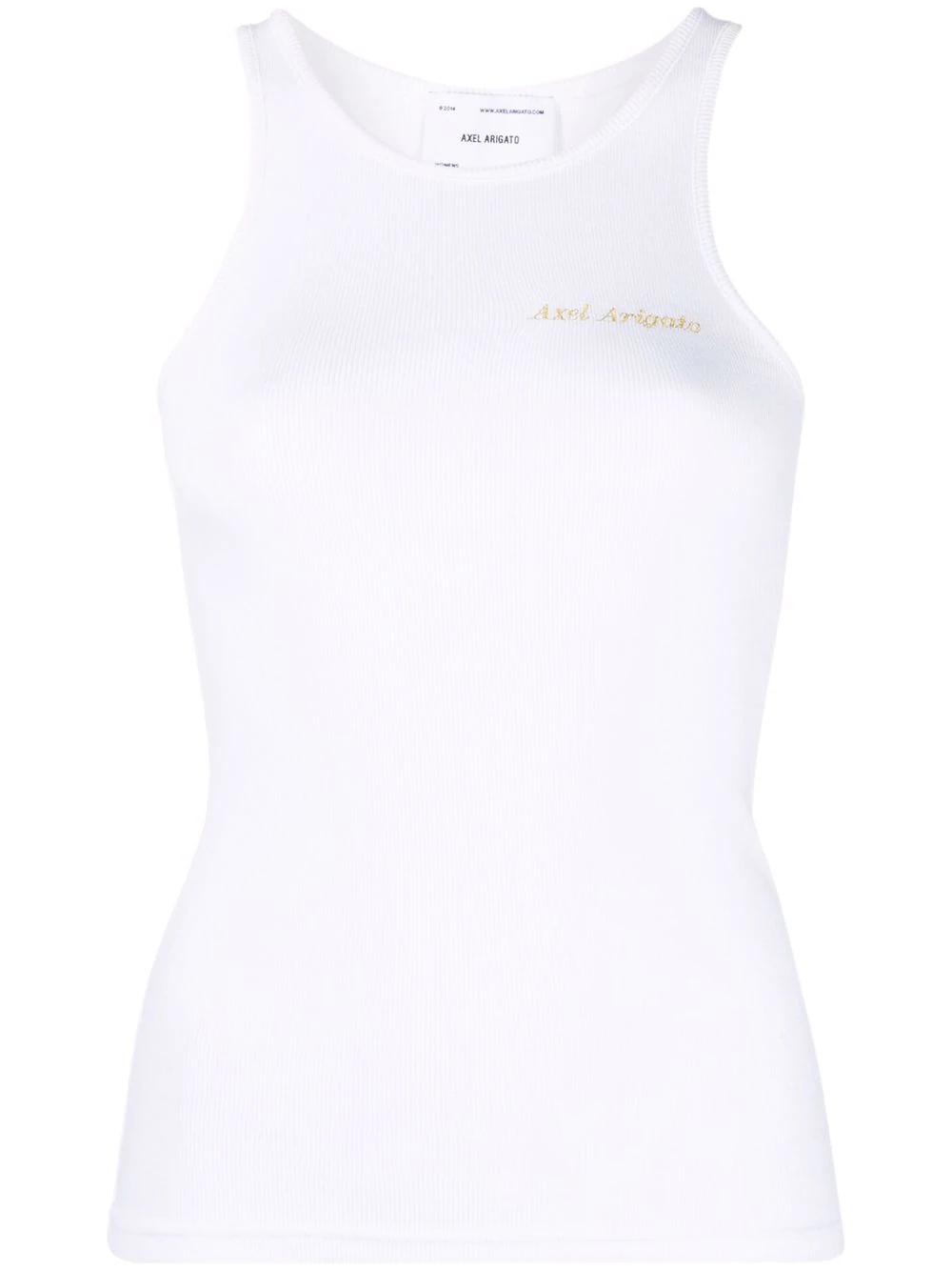 logo-printed tank top - 1