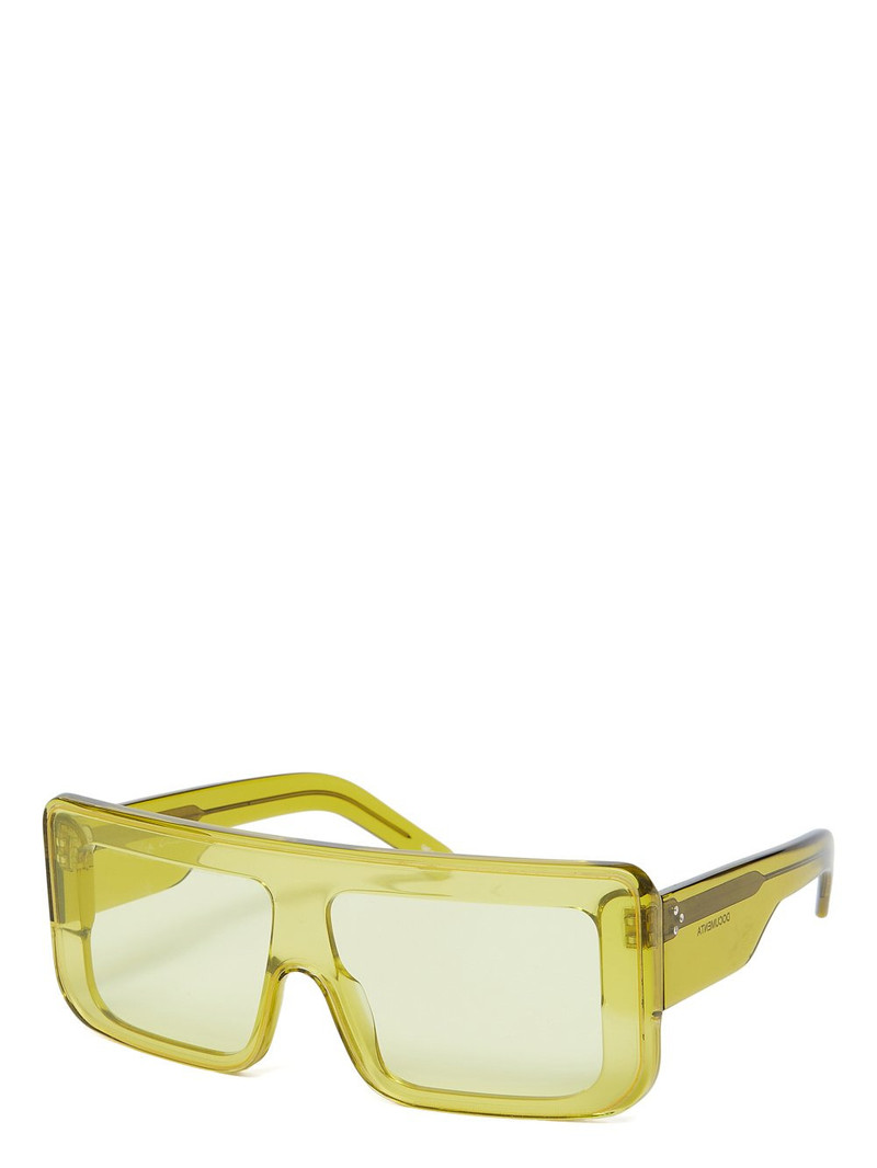 Rick Owens DRKSHDW DOCUMENTA SUNGLASSES (ACID YELLOW) outlook