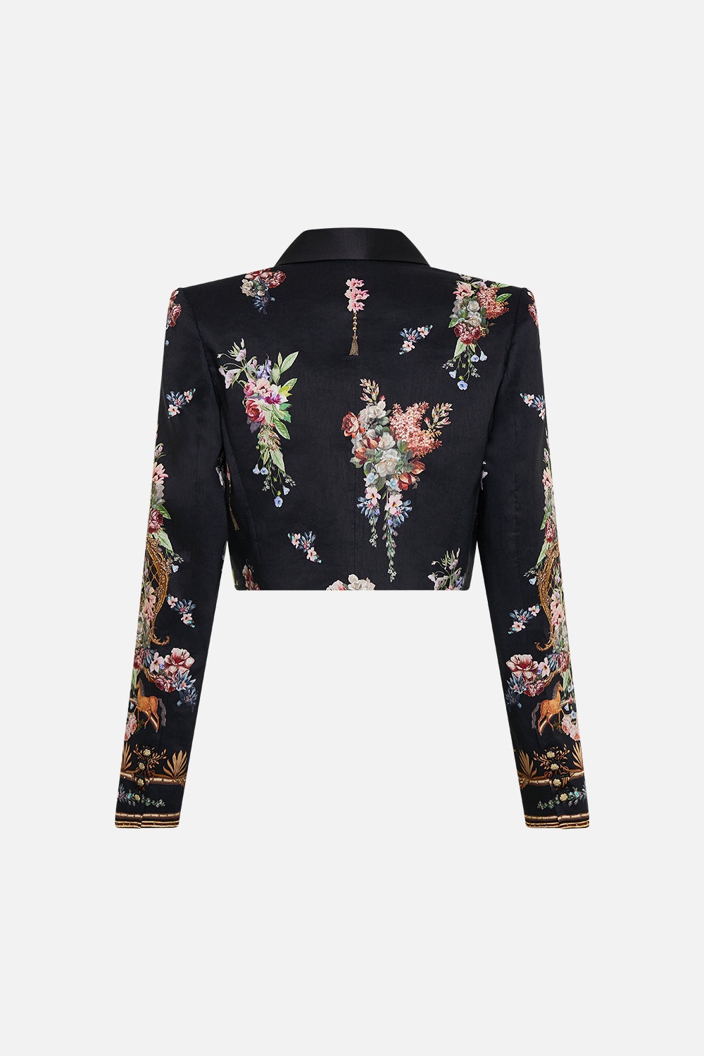 CROPPED TAILORED DOUBLE BREASTED JACKET - 6