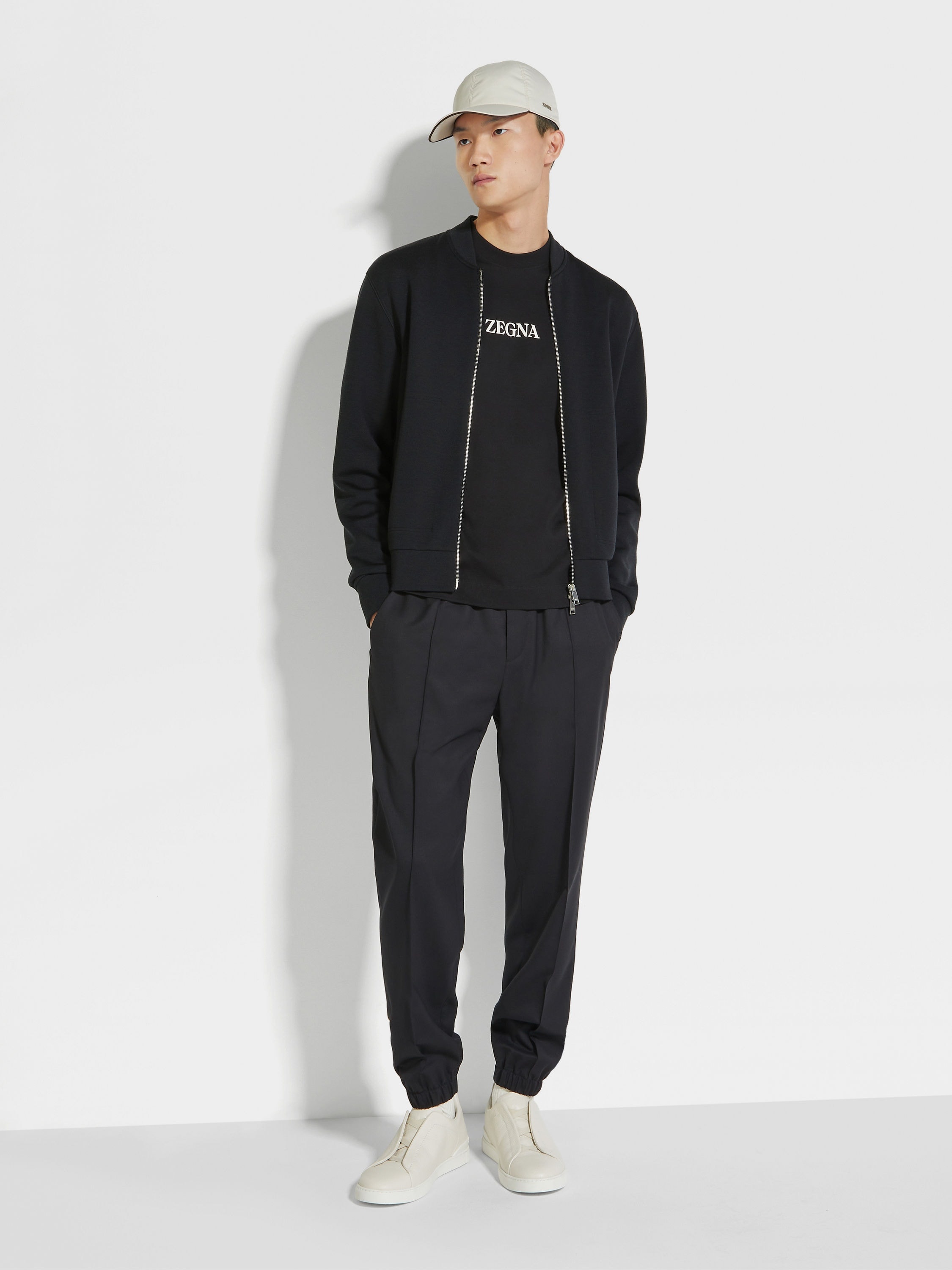 BLACK HIGH PERFORMANCE™ WOOL JOGGERS - 3