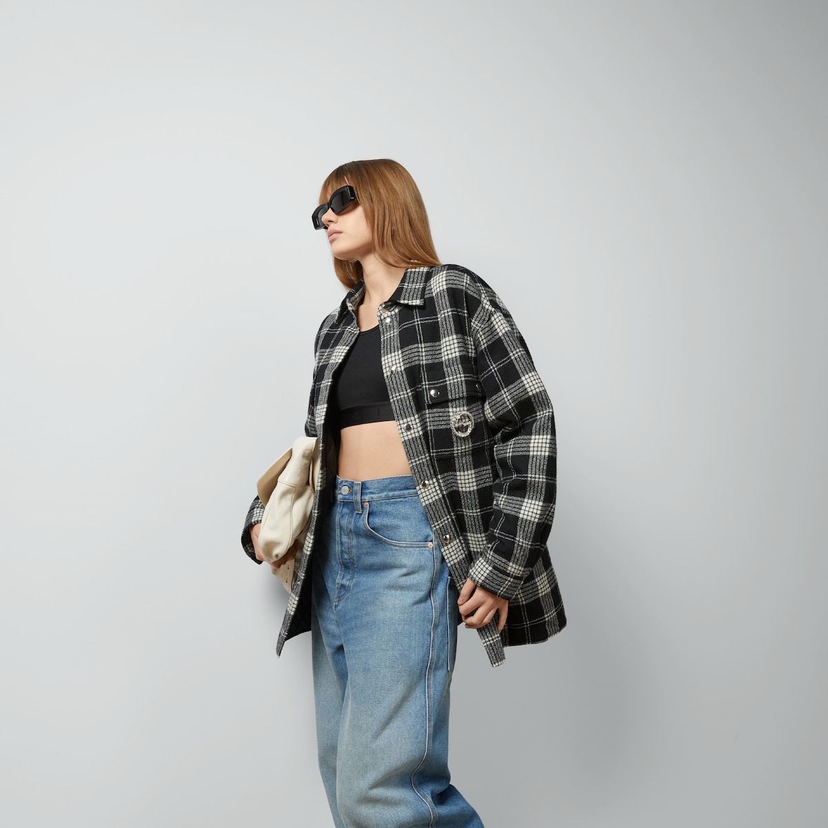 Check flannel shirt - 6