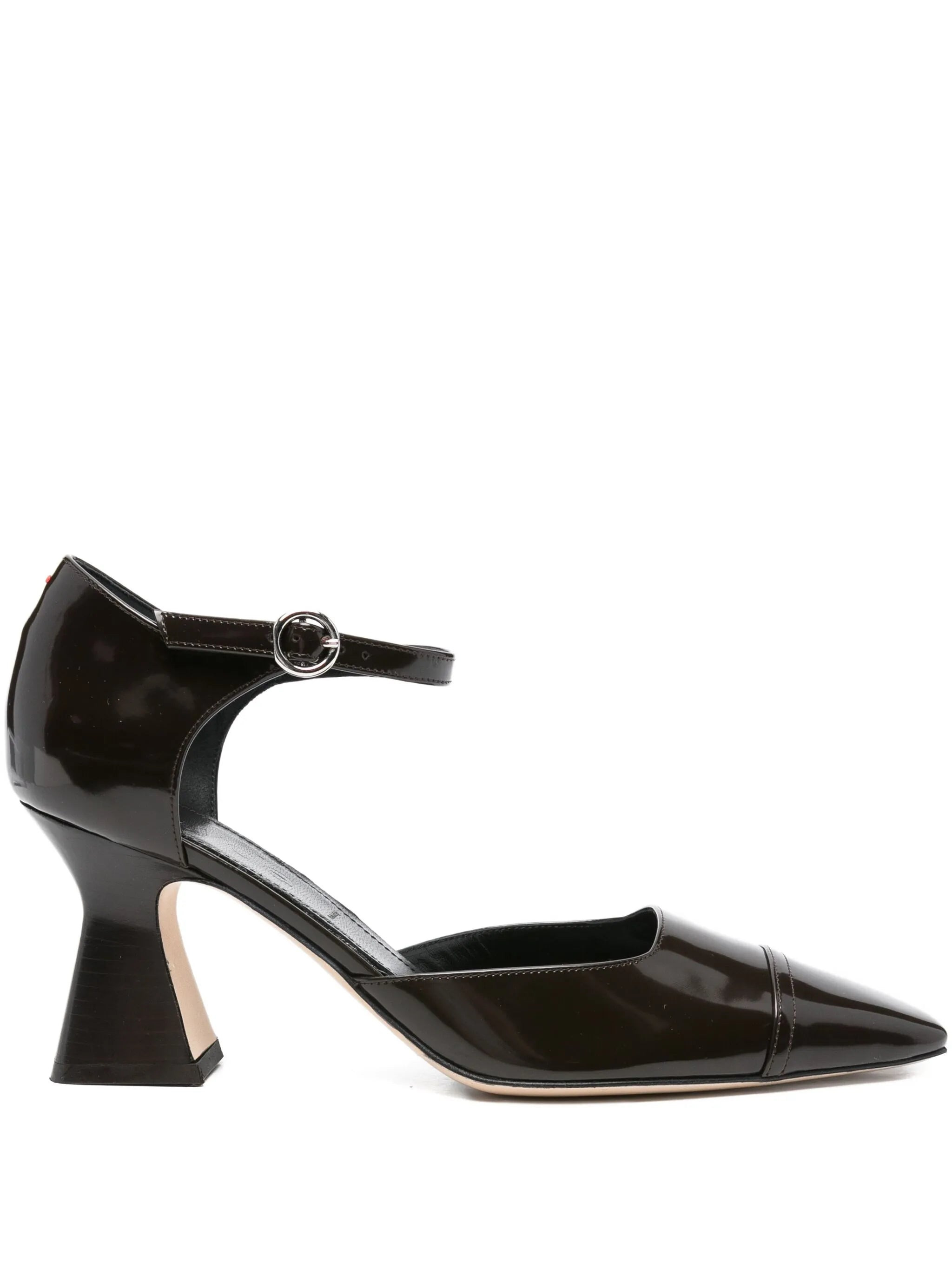 80mm Francine ankle-strap pointed-toe pumps - 1