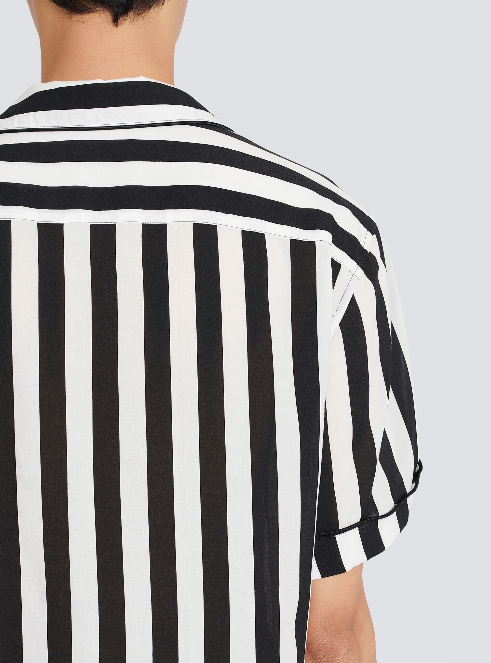 Eco-designed striped shirt - 7