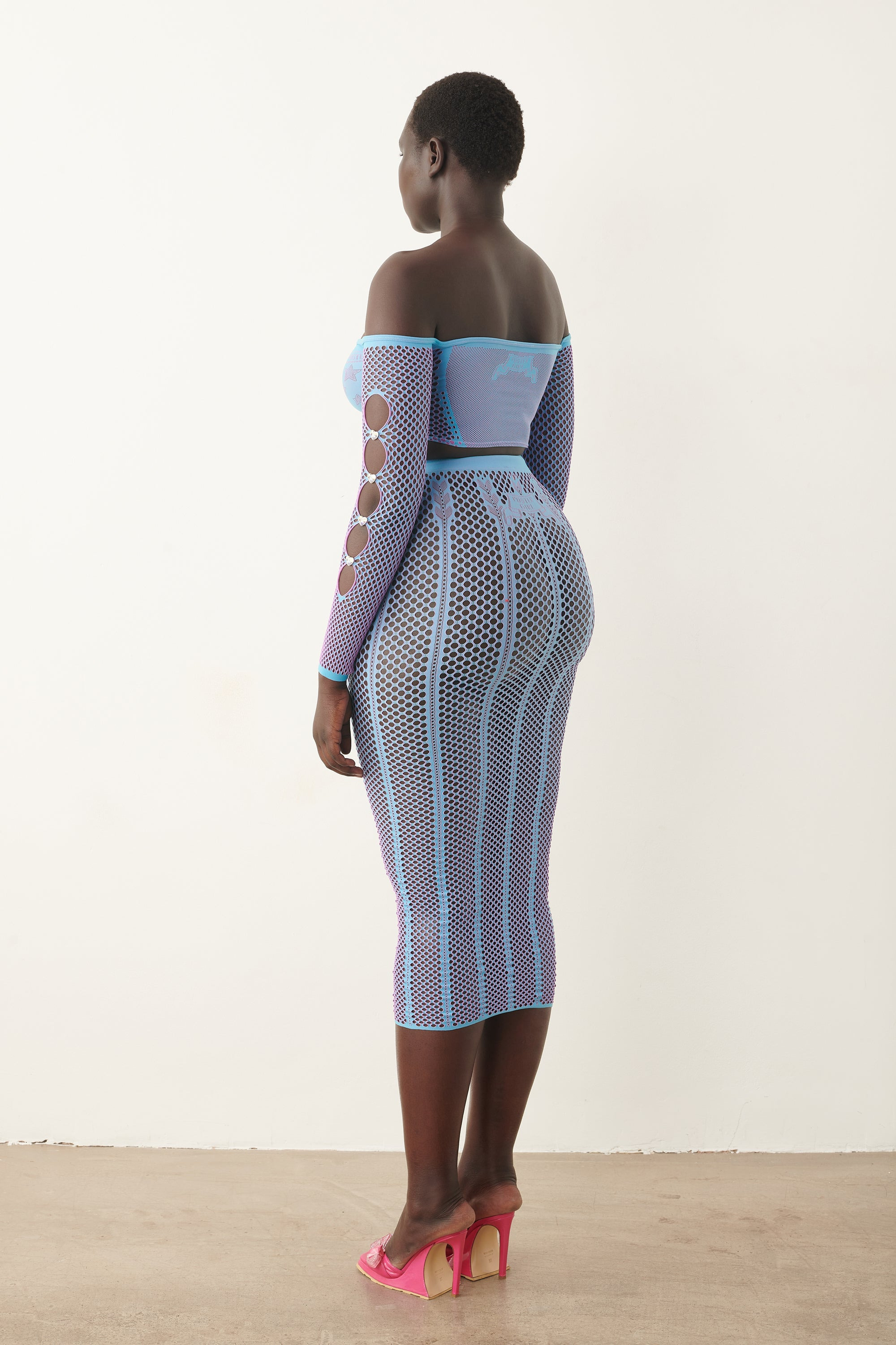 FORTUNE SKIRT CRYPTO BLUE - 6