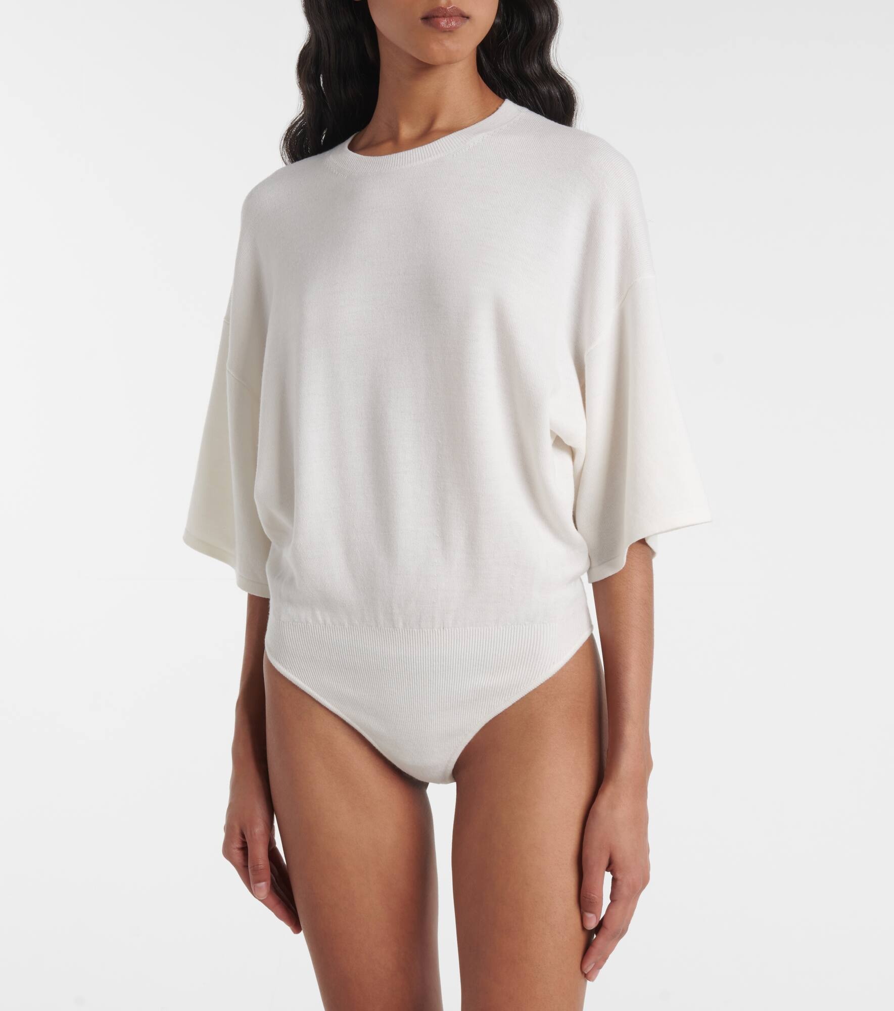 Simon wool-blend bodysuit - 3