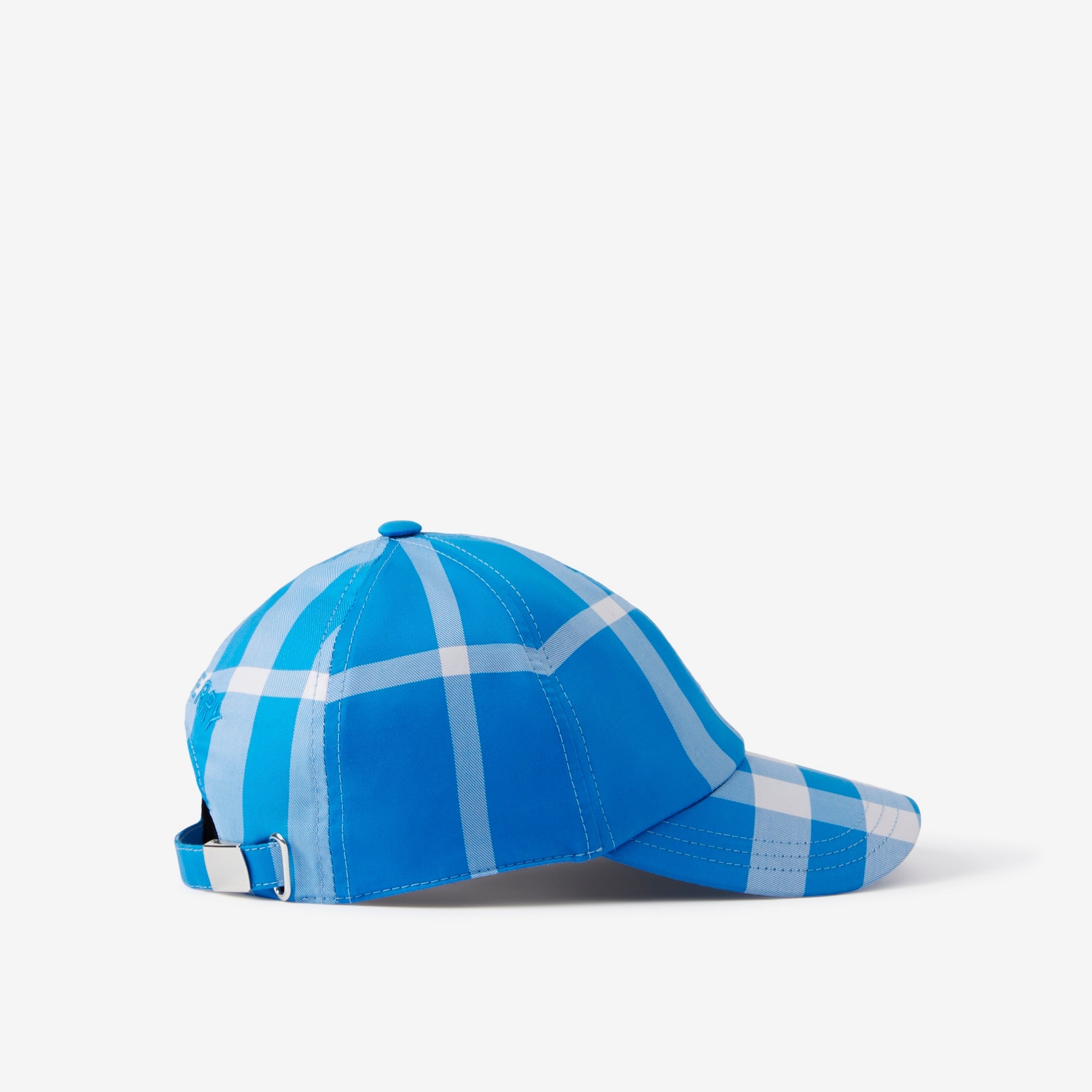 Check Cotton Twill Baseball Cap - 2
