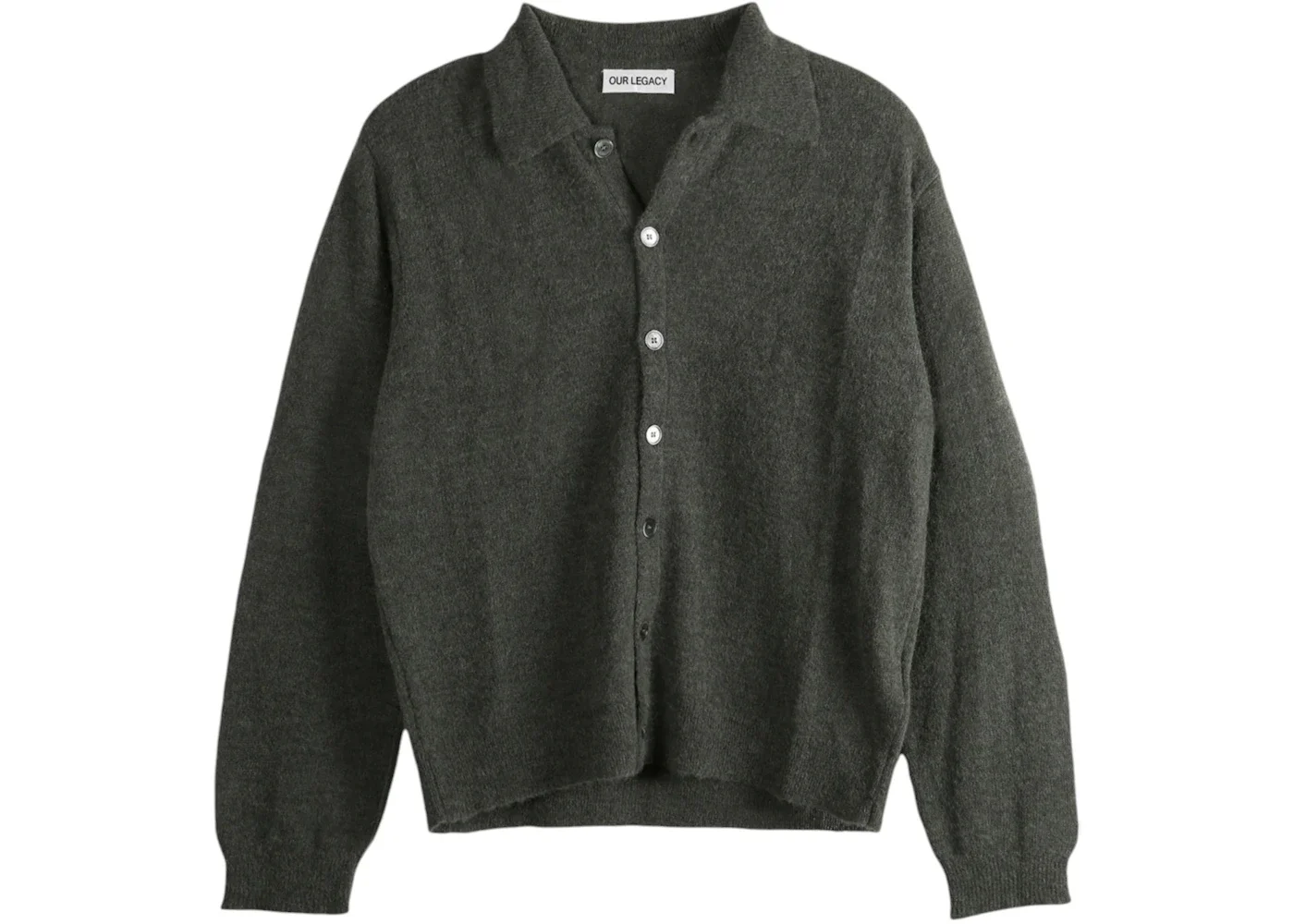 Our Legacy Evening Polo Moss Green - 1