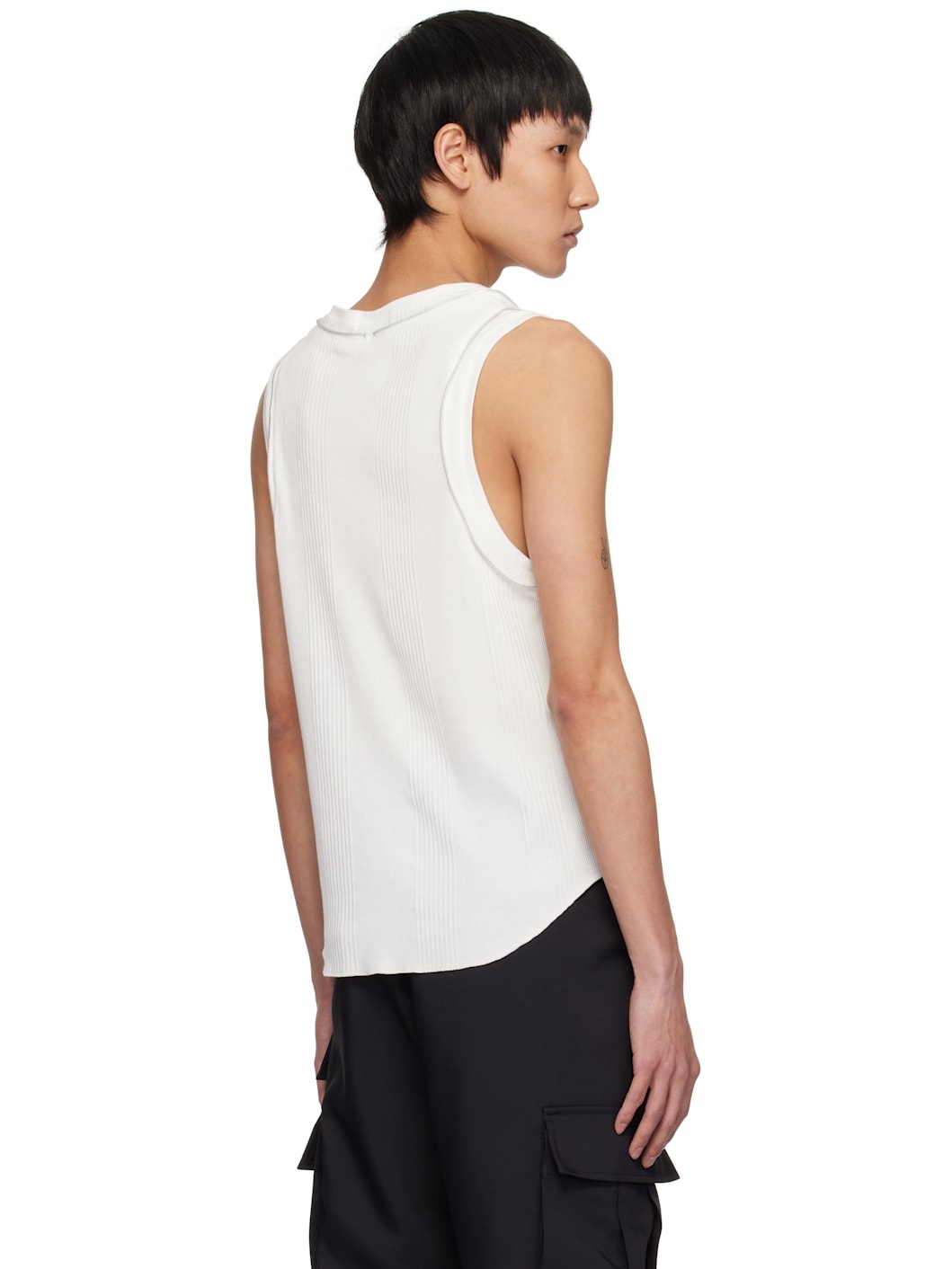White UC1E4803 Tank Top - 3