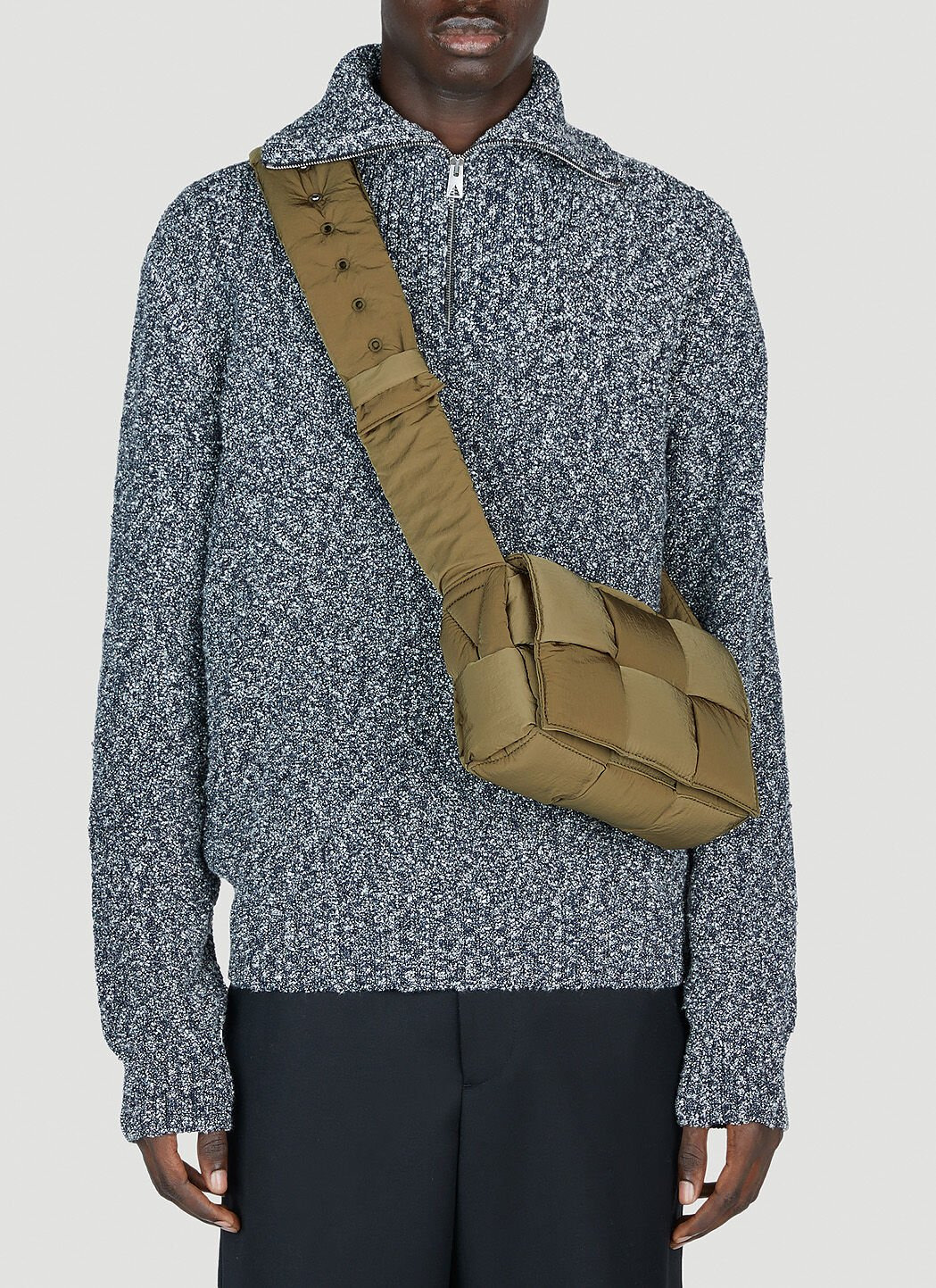 Small Padded Tech Cassette Crossbody Bag - 2