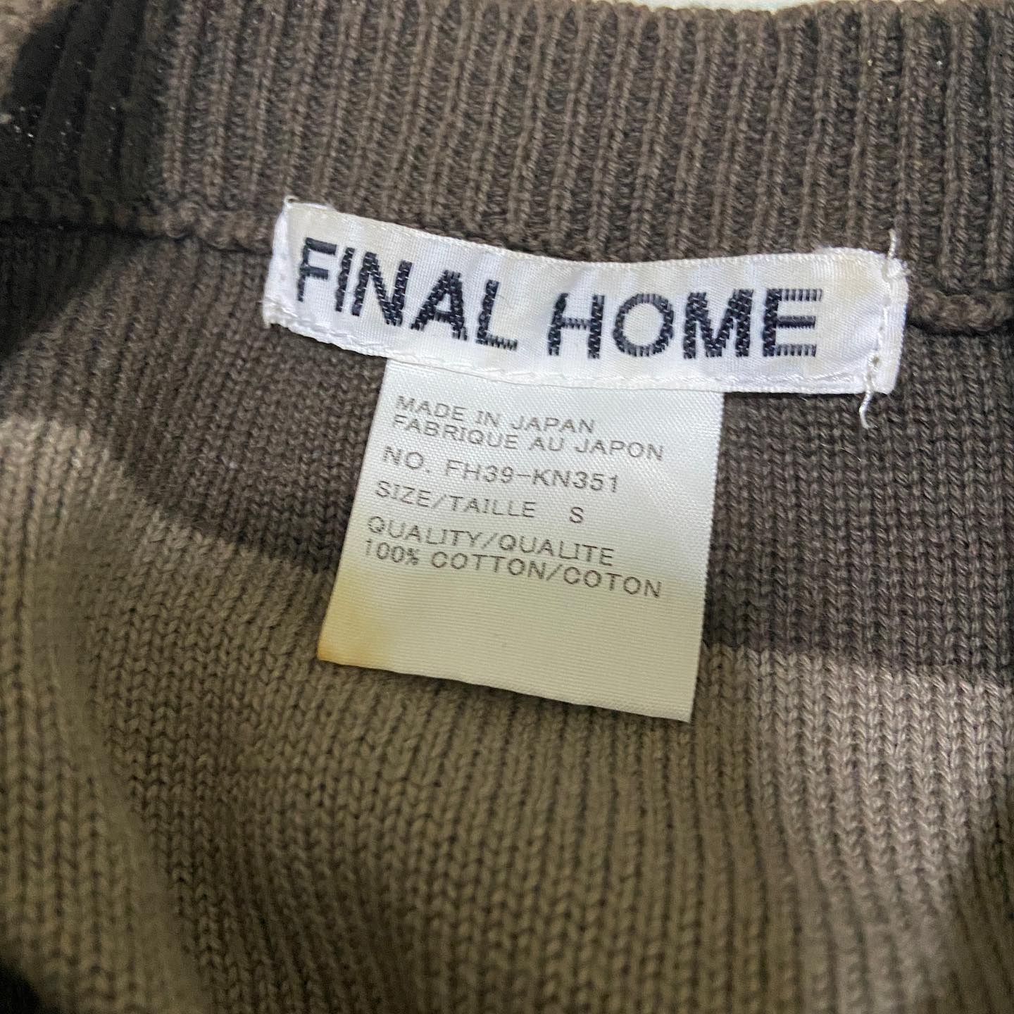 zOthers - Final home striped knit sweater S - 4
