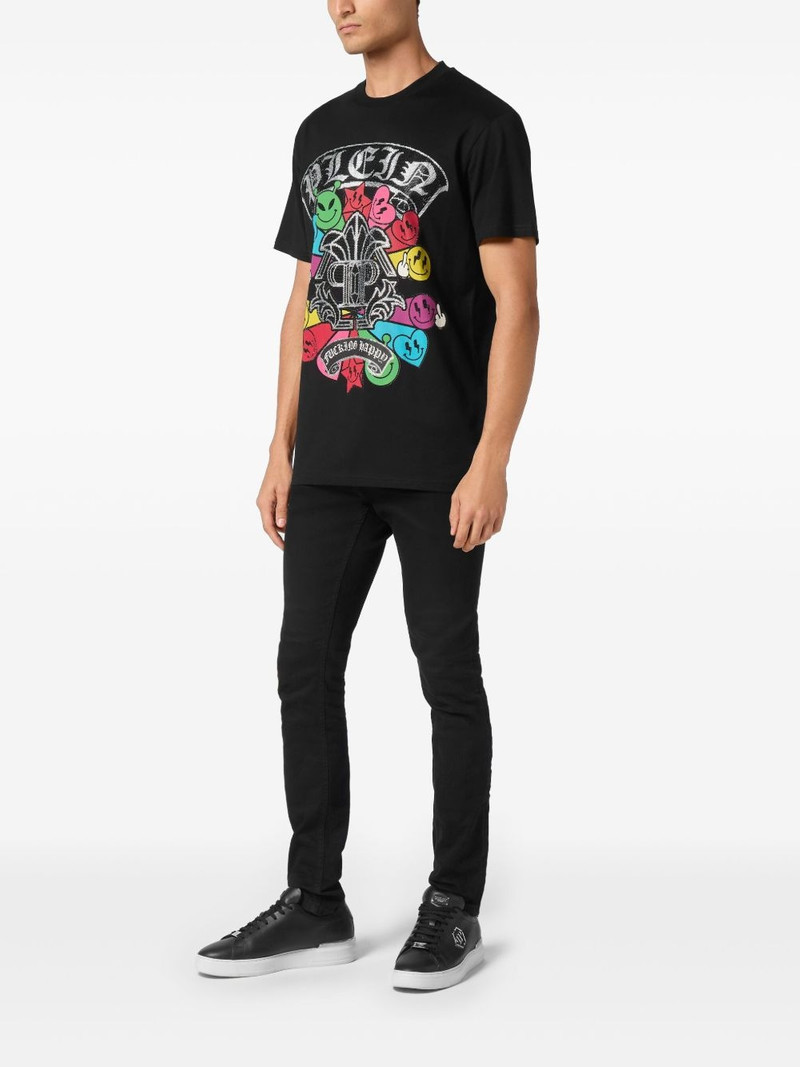 PHILIPP PLEIN logo-print T-shirt outlook