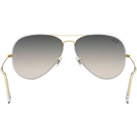 Aviator Large Metal Sunglasses - 5