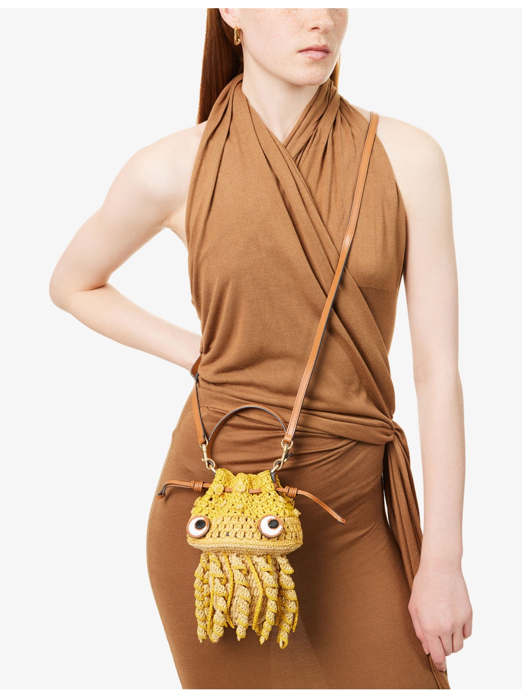 Jellyfish Raffia Cross-Body Bag - 2