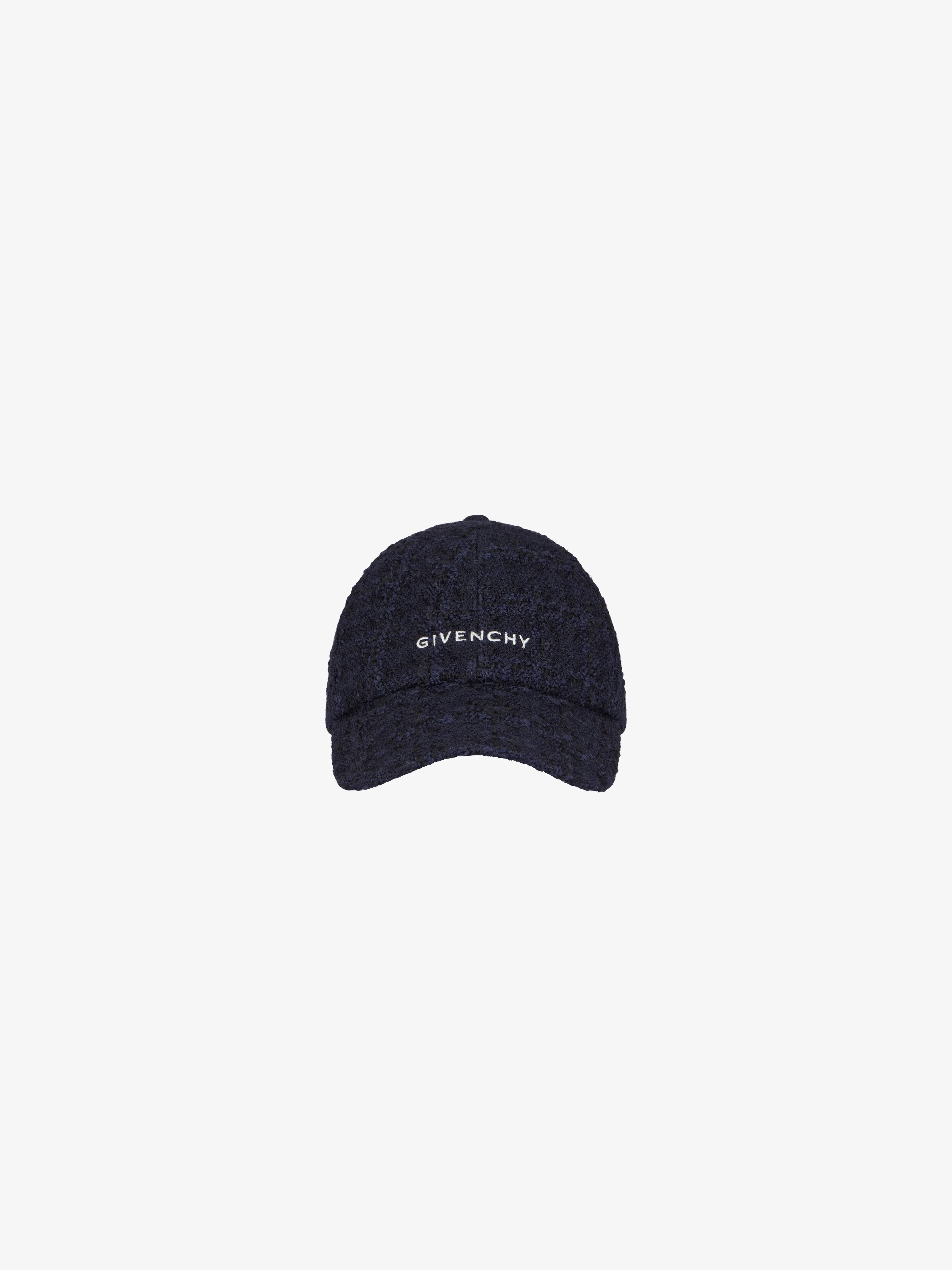 GIVENCHY EMBROIDERED CAP IN TWEED - 1