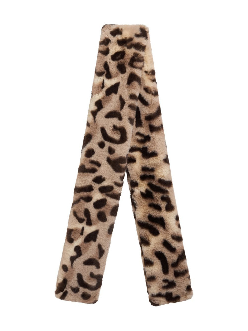 animal-print scarf 1