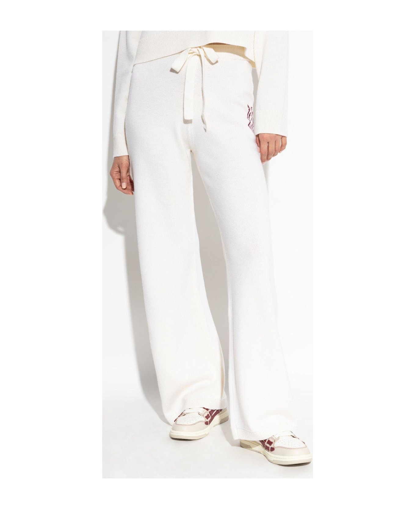 Ma-jacquard Drawstring Track Pants - 2