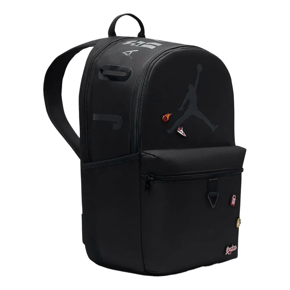 Air Jordan Rubber Pin 13 Backpack 'Black' JD2423004AD-001 - 1