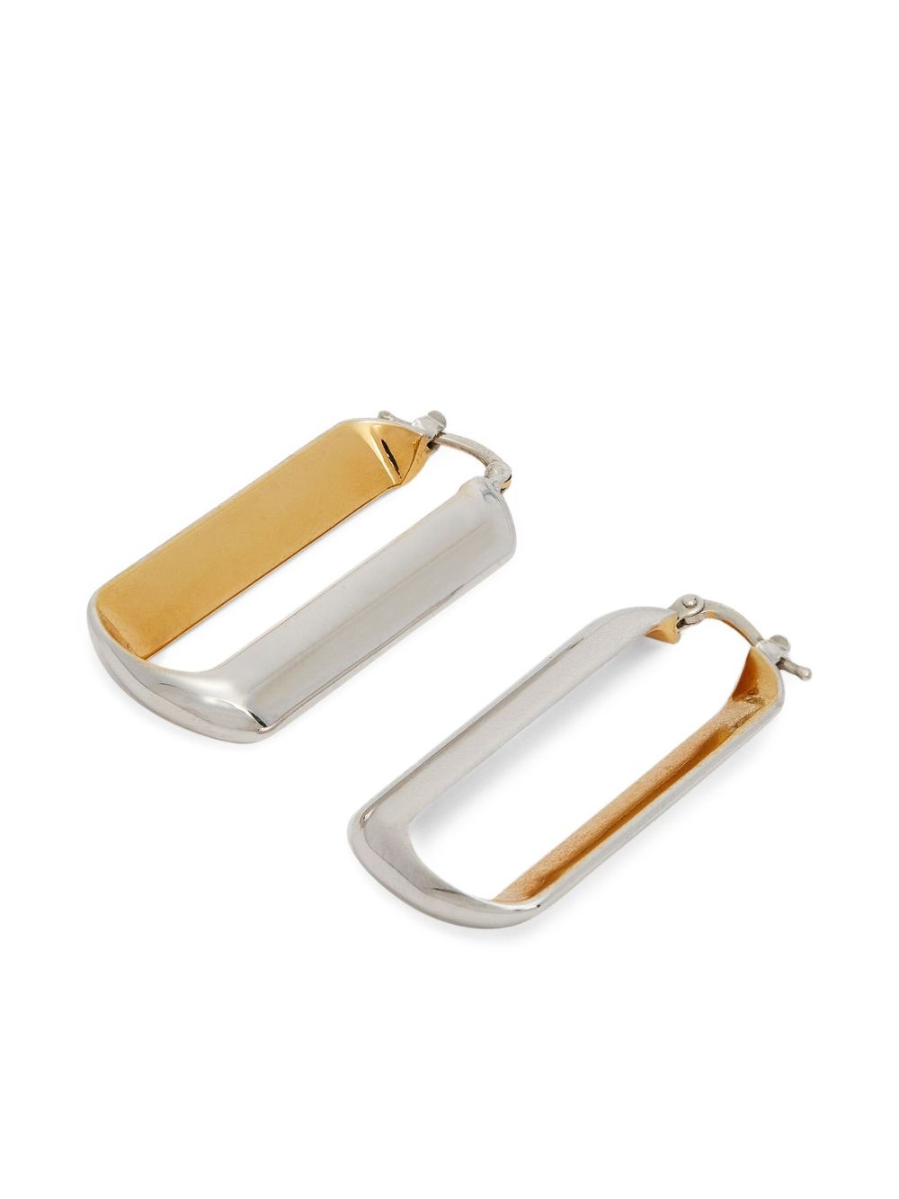 two-tone earrings - 3