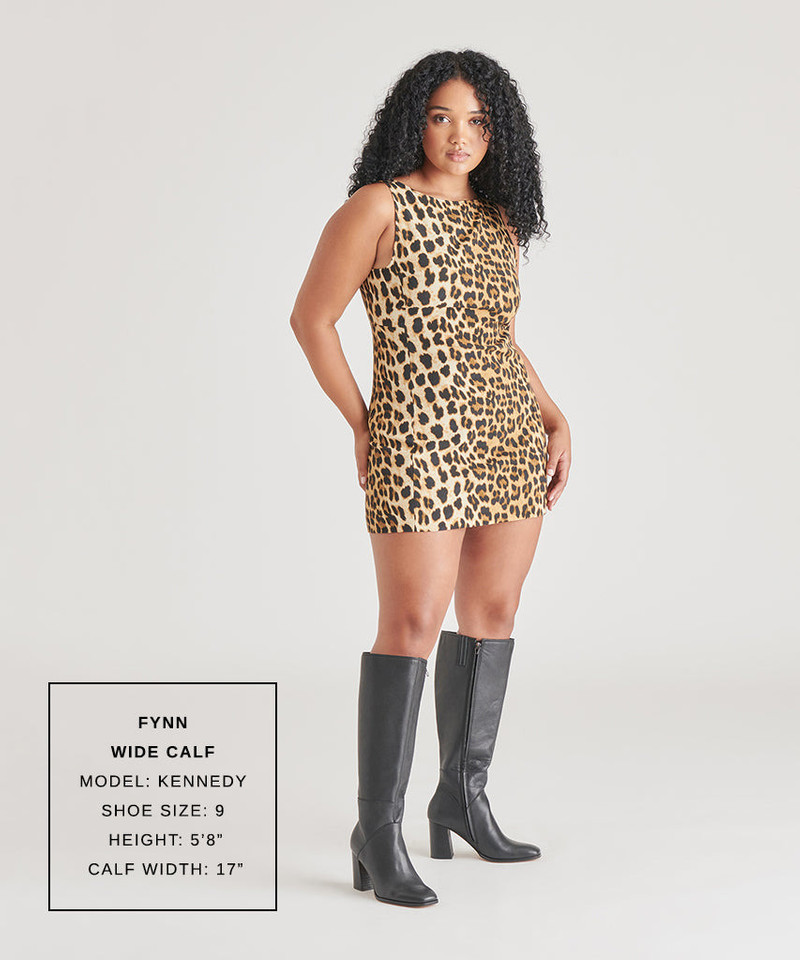 FYNN WIDE CALF BOOTS ONYX LEATHER 3