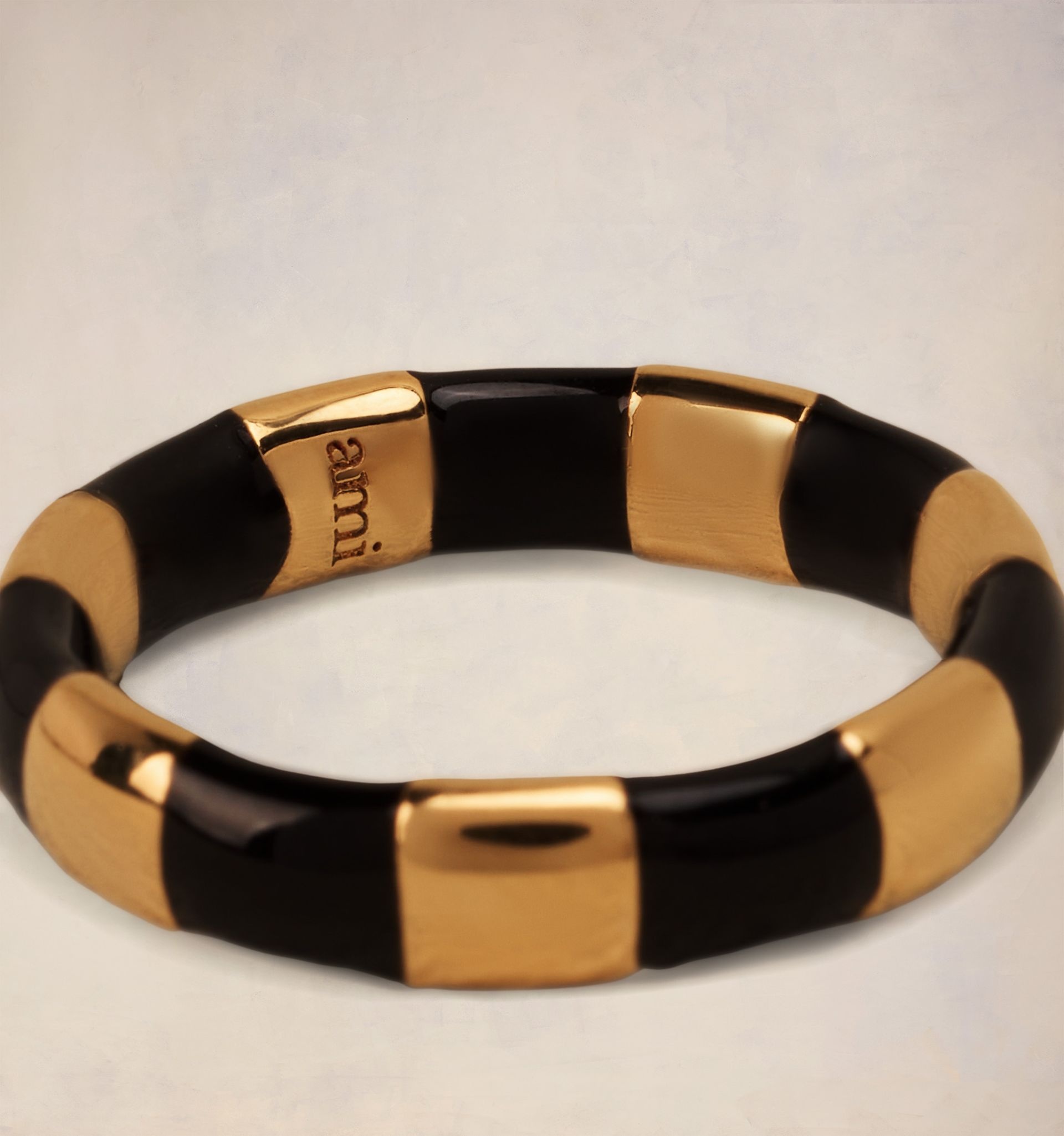 Striped Ami Signature Ring - 5