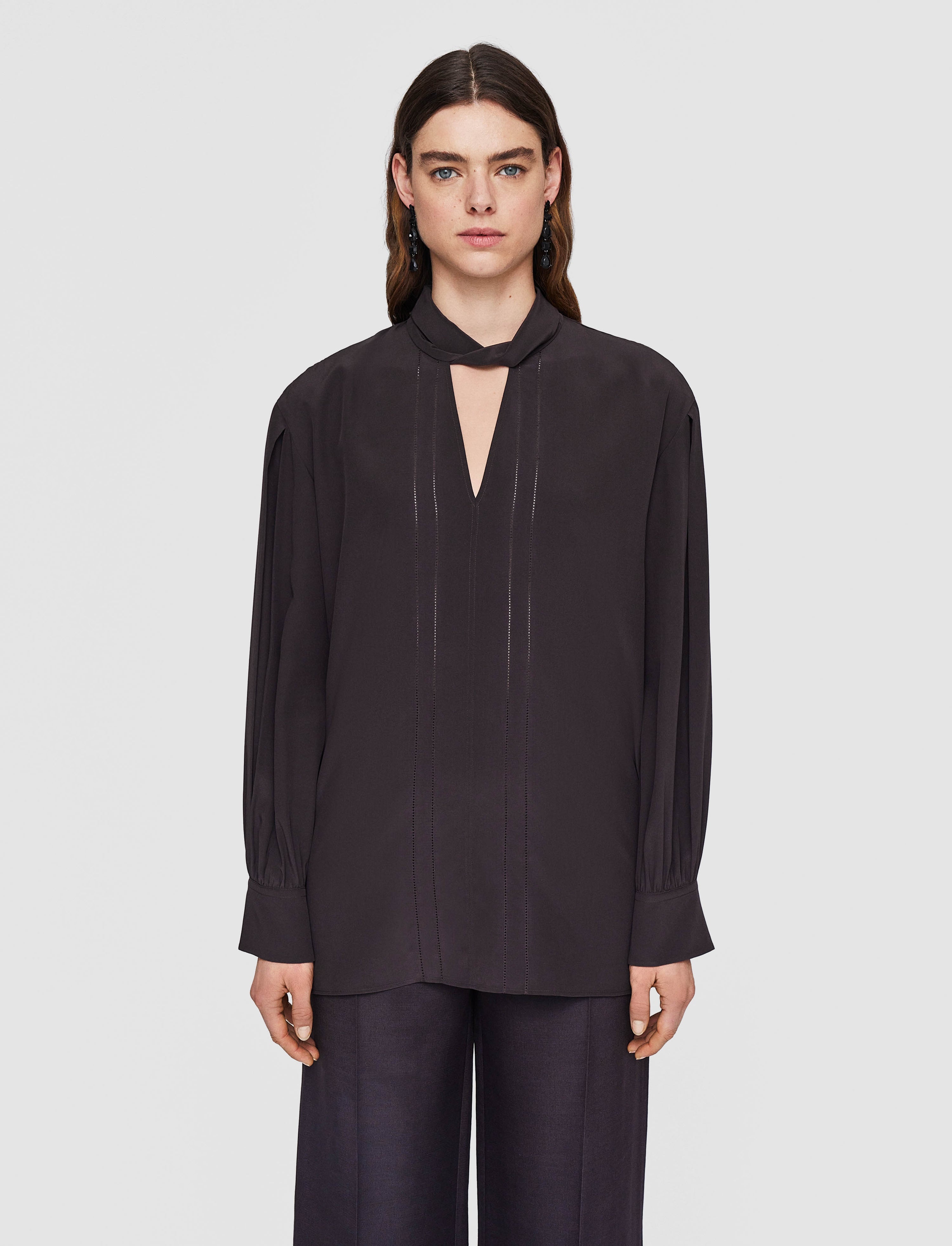 Rivoli Silk Crepe de Chine Blouse - 3