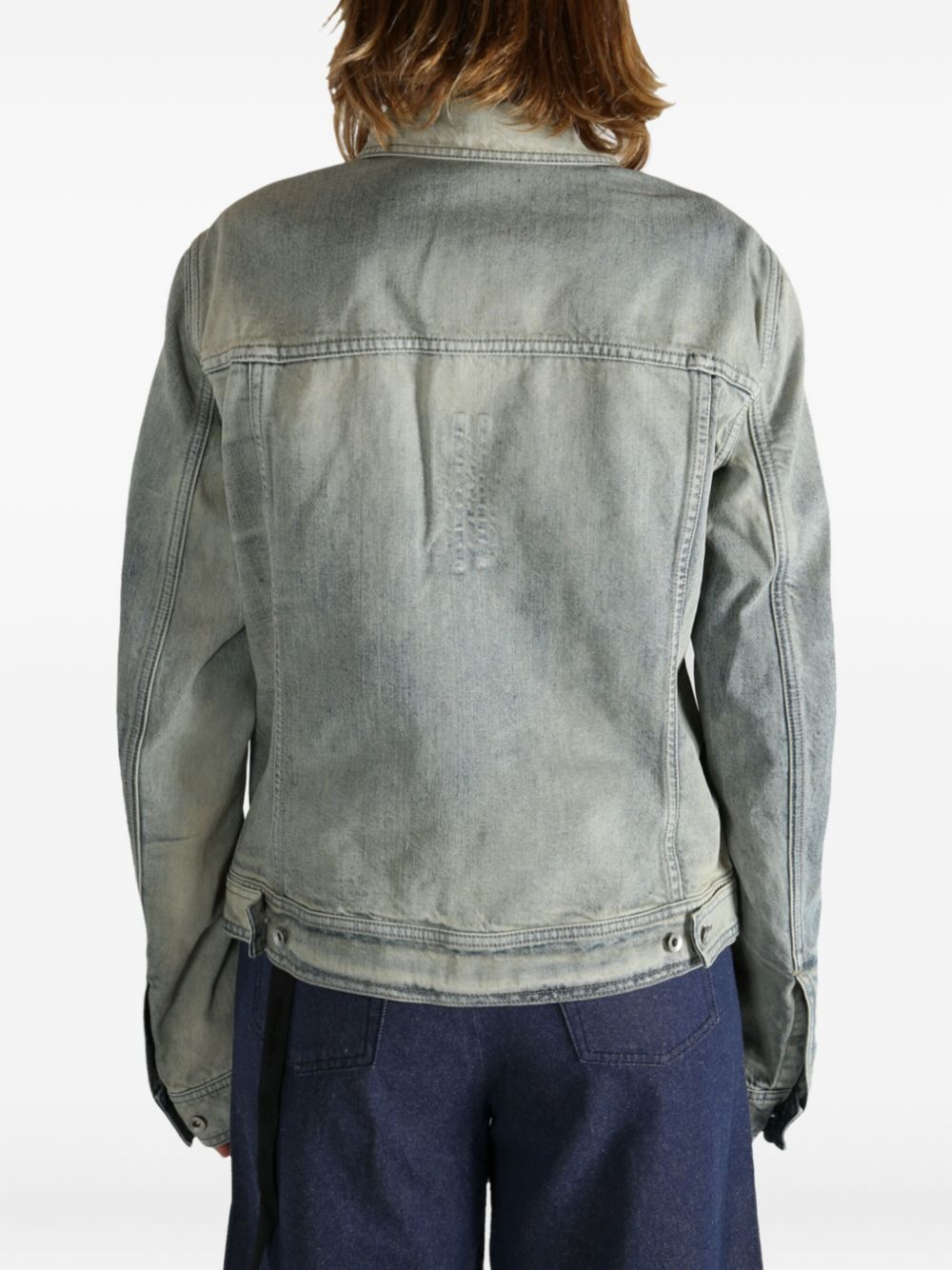 cotton denim jacket - 4